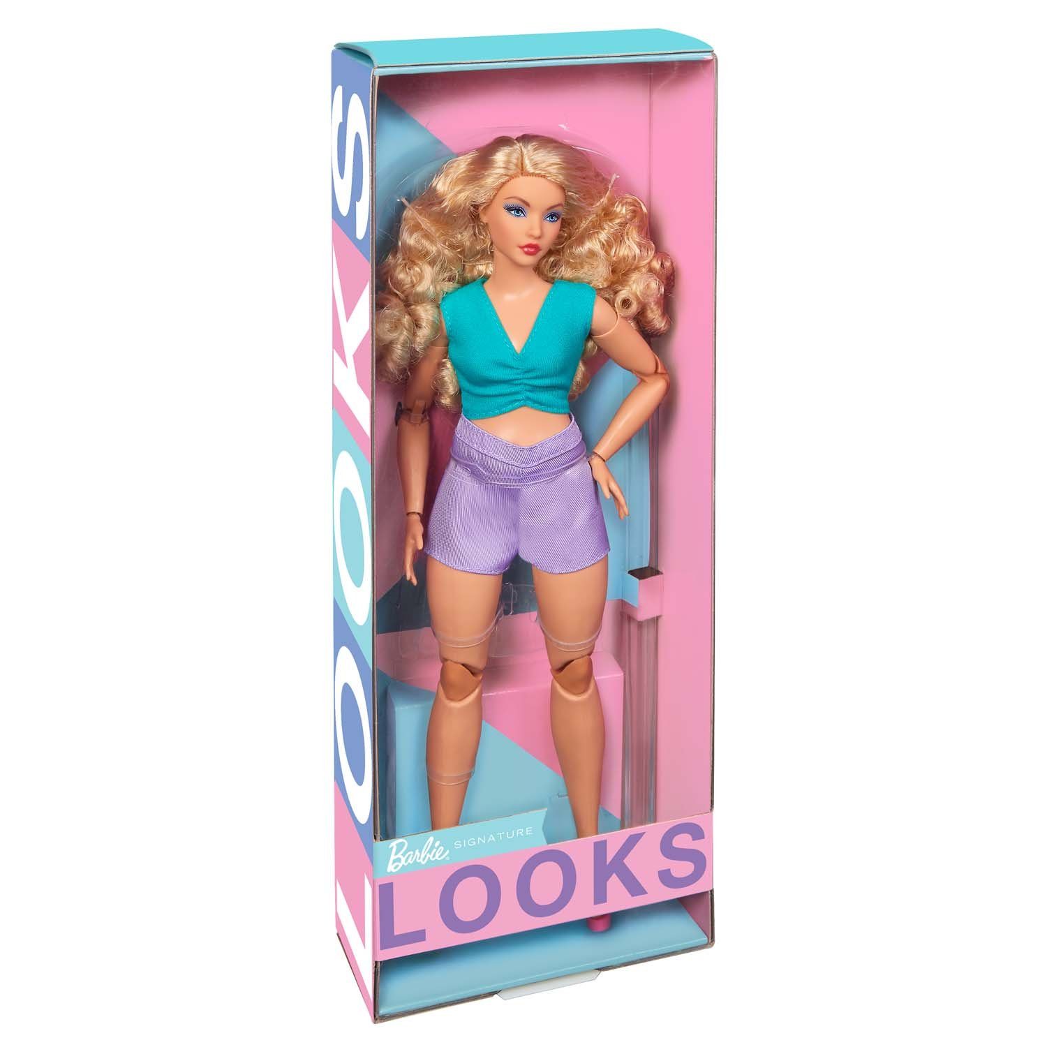 Barbie Signature - Looks Barbie - Cheveux bruns - Combinaison noire -  Poupée - à la Fnac