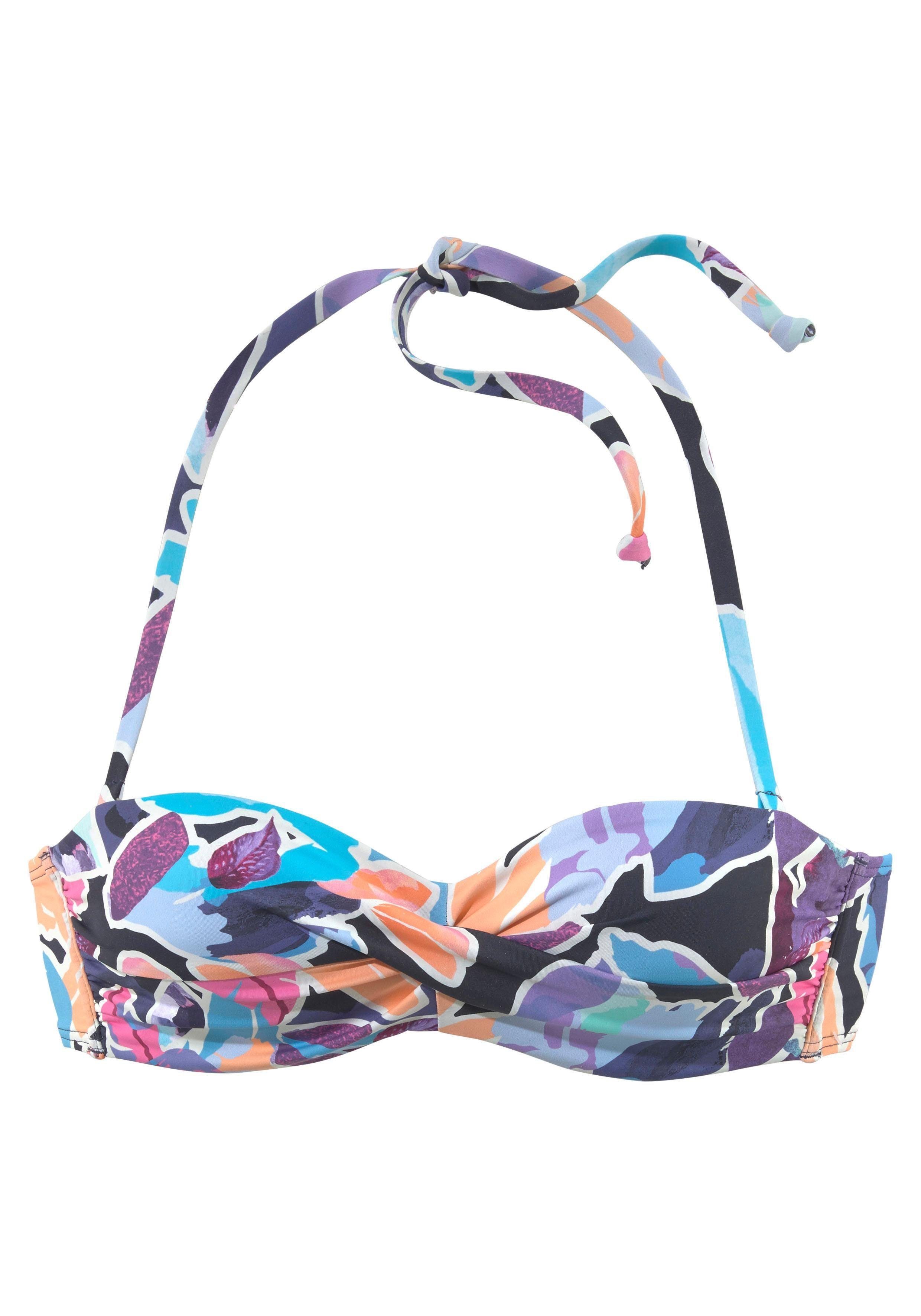 Sunseeker Bügel-Bandeau-Bikini-Top Tahiti, mit getwisteten Cups. Reduzierter Preis € 34,99. Unverbindliche Preisempfehlung € 49,99
