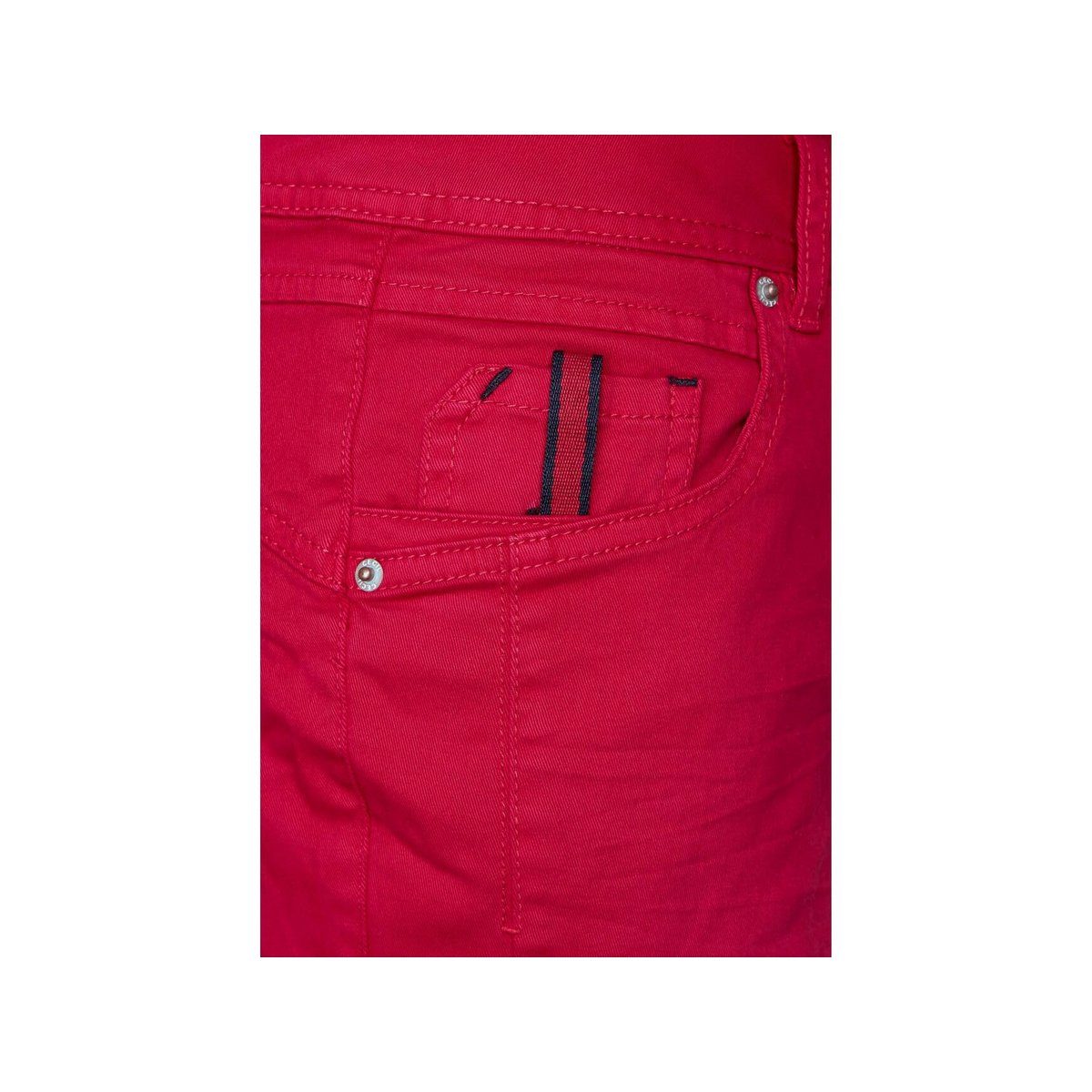 Cecil casual red Stoffhose (1-tlg) rot