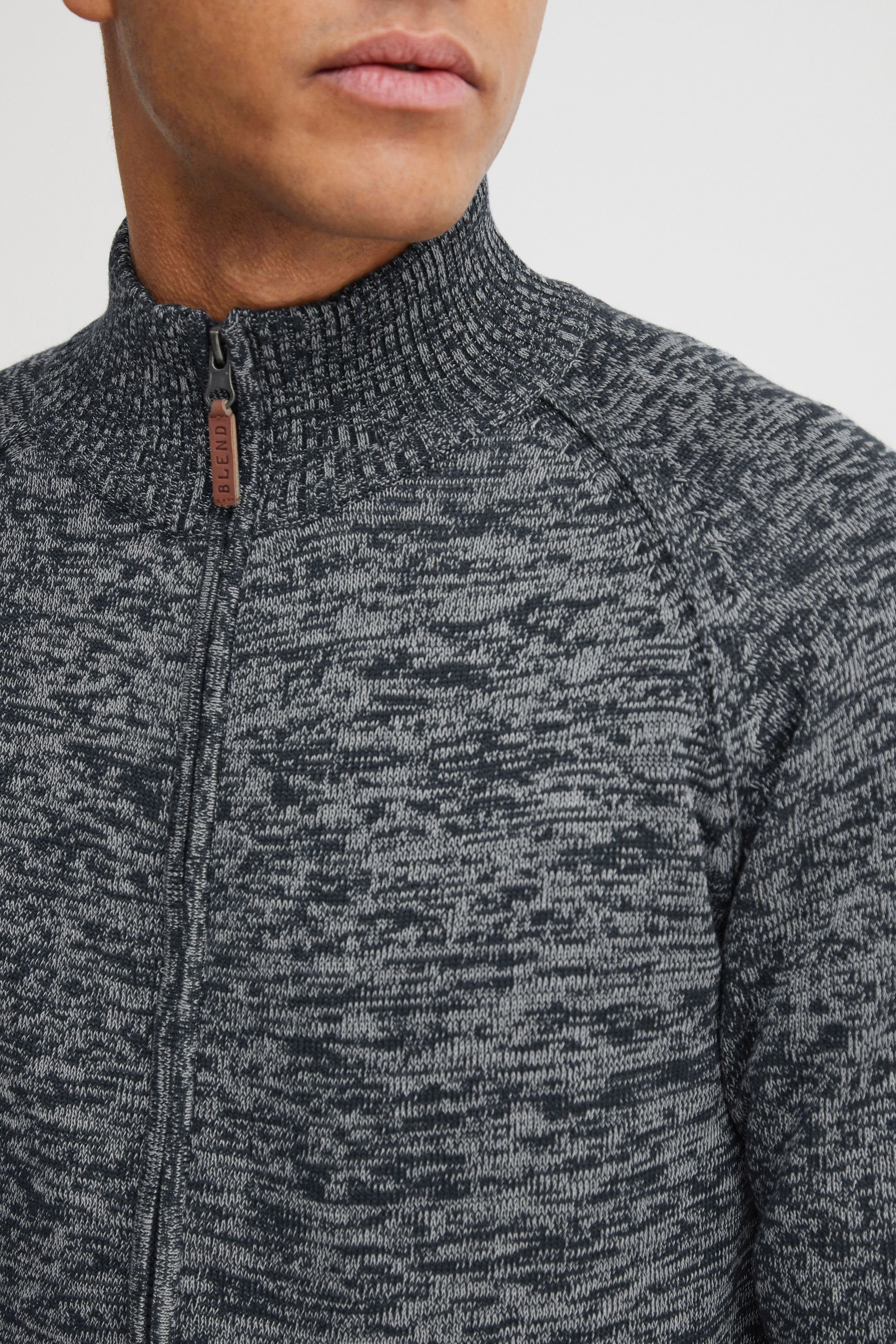 Blend Strickjacke BHDaniri Strickjacke mit hochabschließendem Kragen