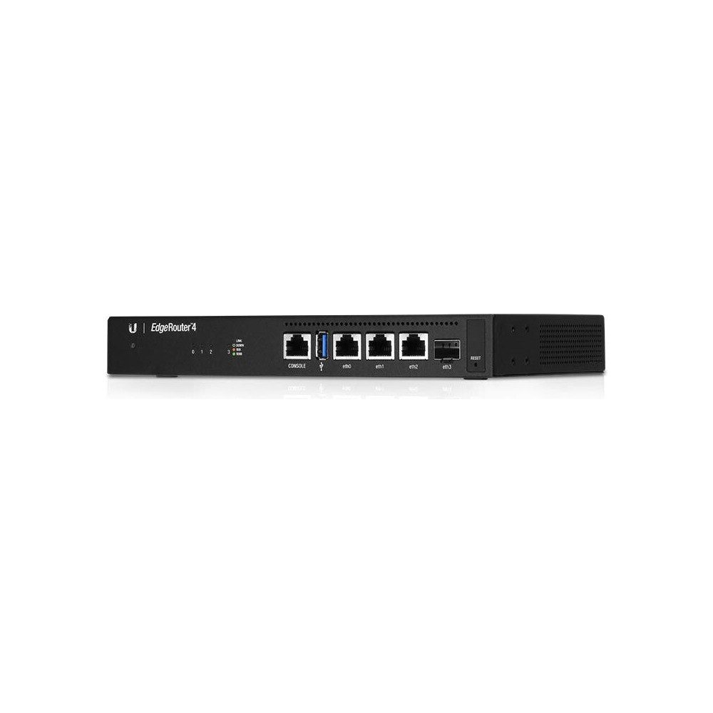 Ubiquiti Networks Ubiquiti EdgeRouter 4 GE - Hochleistungsgerät. WLAN-Router, Robuster Aufbau und hohe Zuverlässigkeit