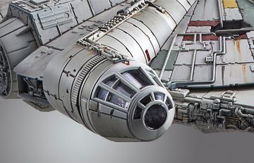 Bandai Modellbausatz Star Wars - Millennium Falcon, Maßstab 1:144
