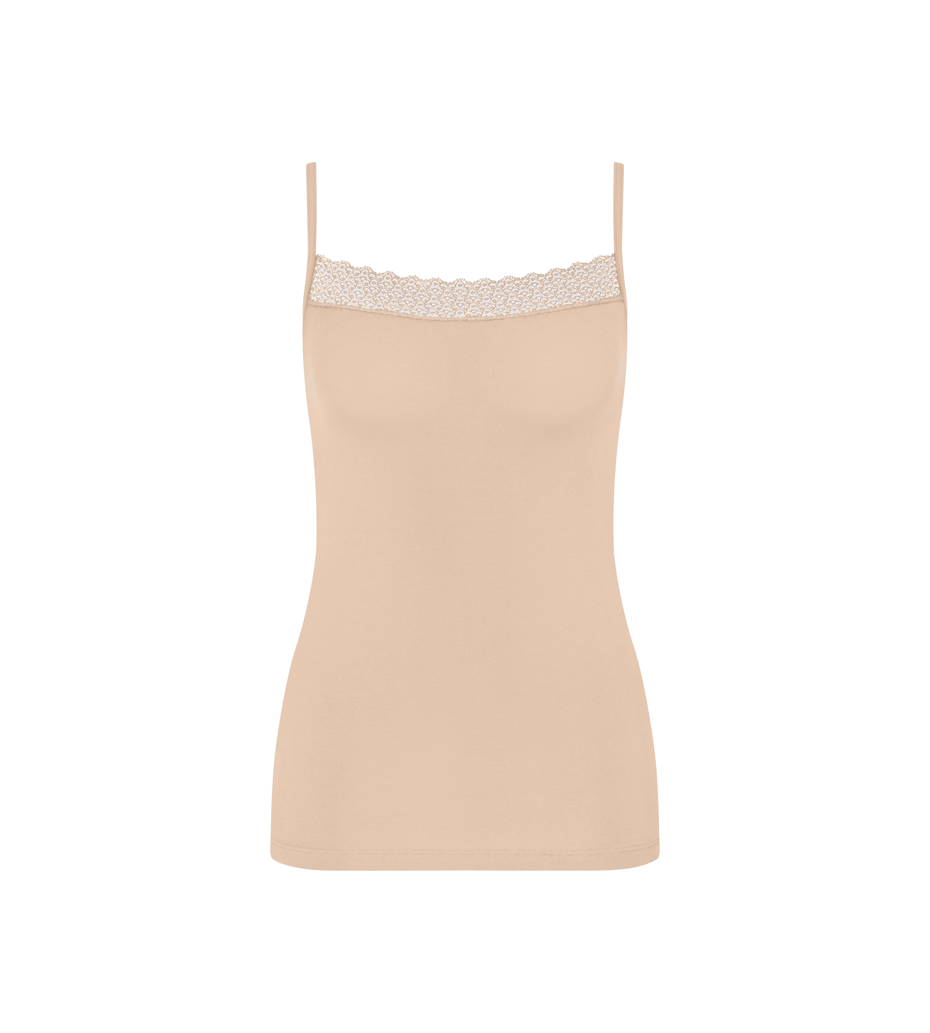 Triumph Spaghettitop Feel of Modal seidenweich, eckiger Ausschnitt, bequem, günstig online kaufen