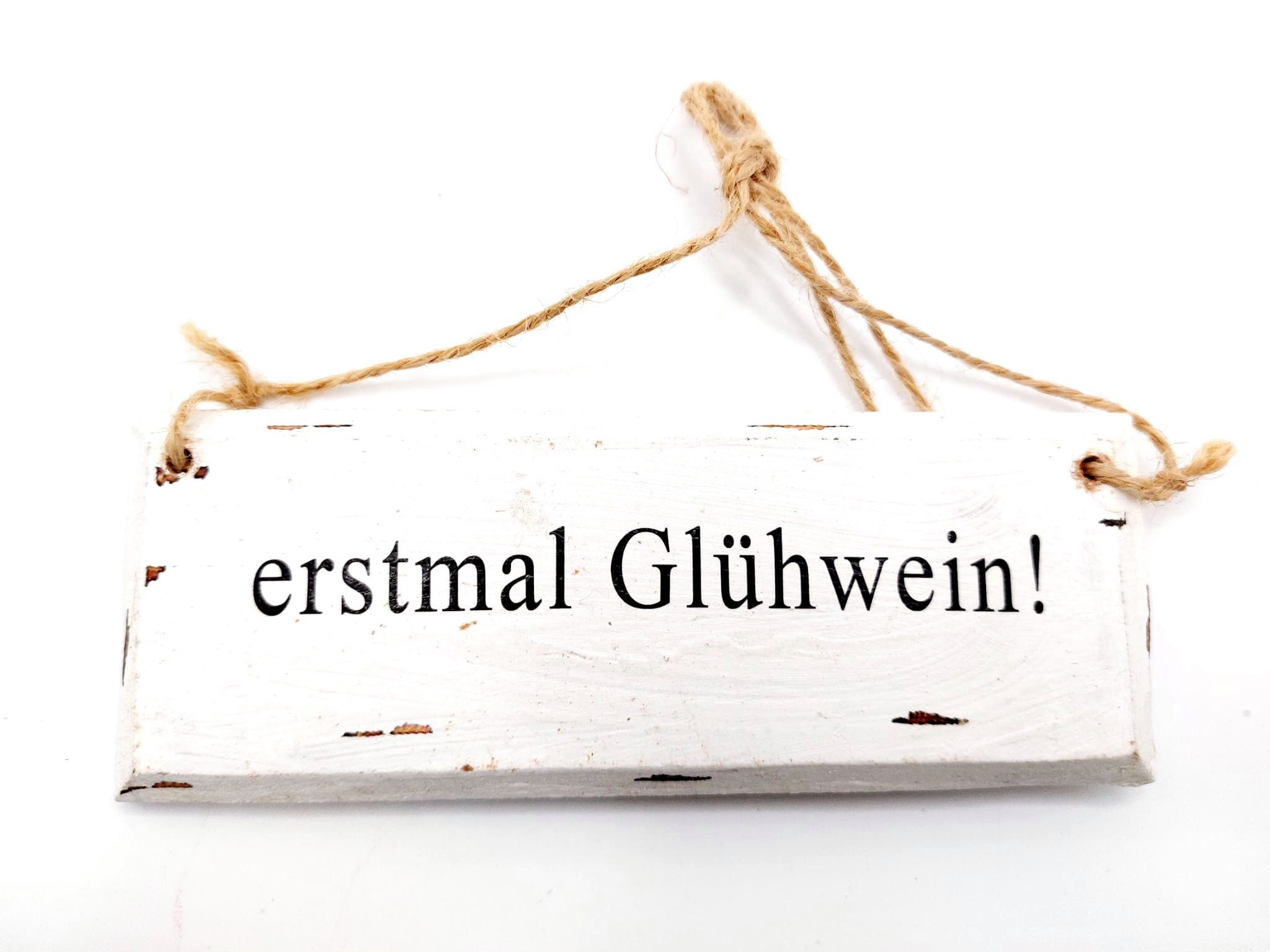 Vosteen Wanddekoobjekt lustige Geschenkidee zu Weihnachten Holzschild erstm günstig online kaufen