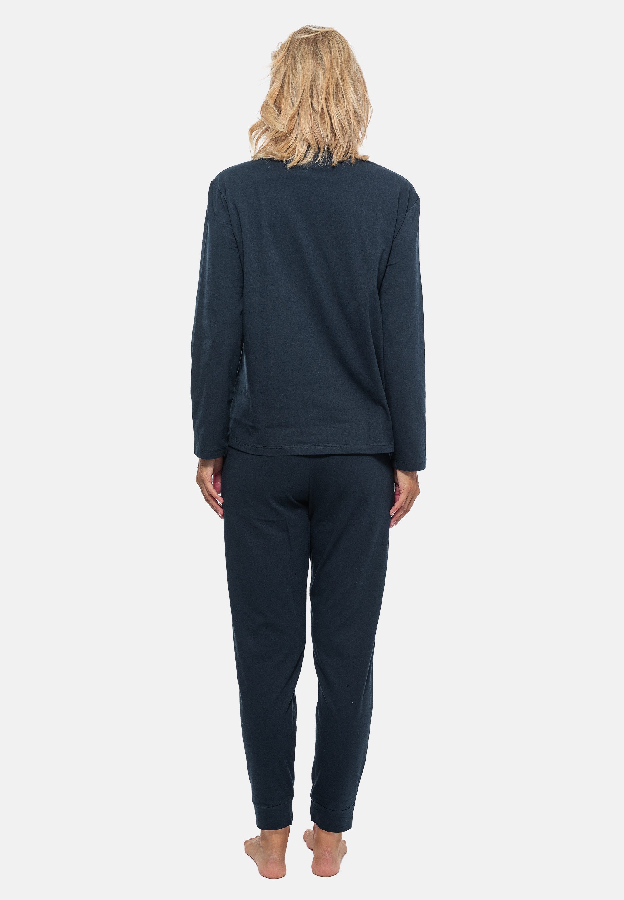 Schiesser Pyjama Cotton (Set, 2 tlg) Schlafanzug - Baumwolle