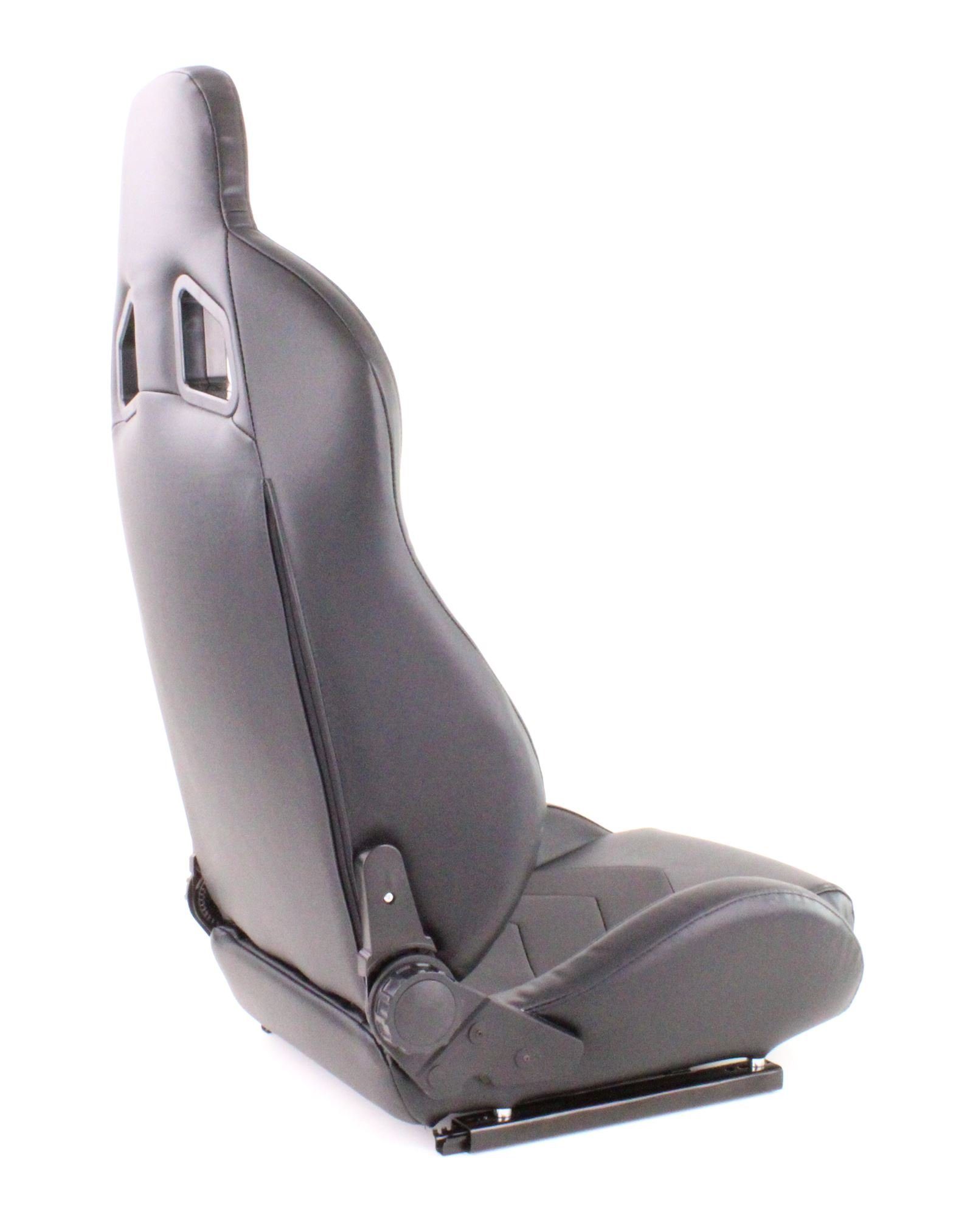 Tenzo-R Gaming-Stuhl Sportsitz Spielekonsole PC Sim Racing Schwarz mit ...