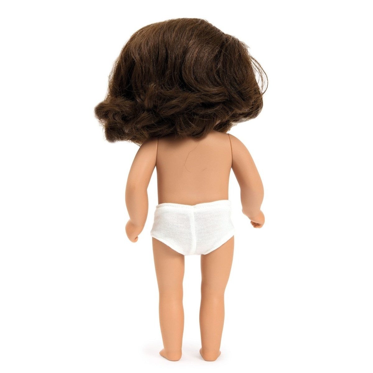 DJECO Babypuppe Pomea Rosalie Anziehpuppe 32 cm, Schlafaugen & modisches Sommeroutfit