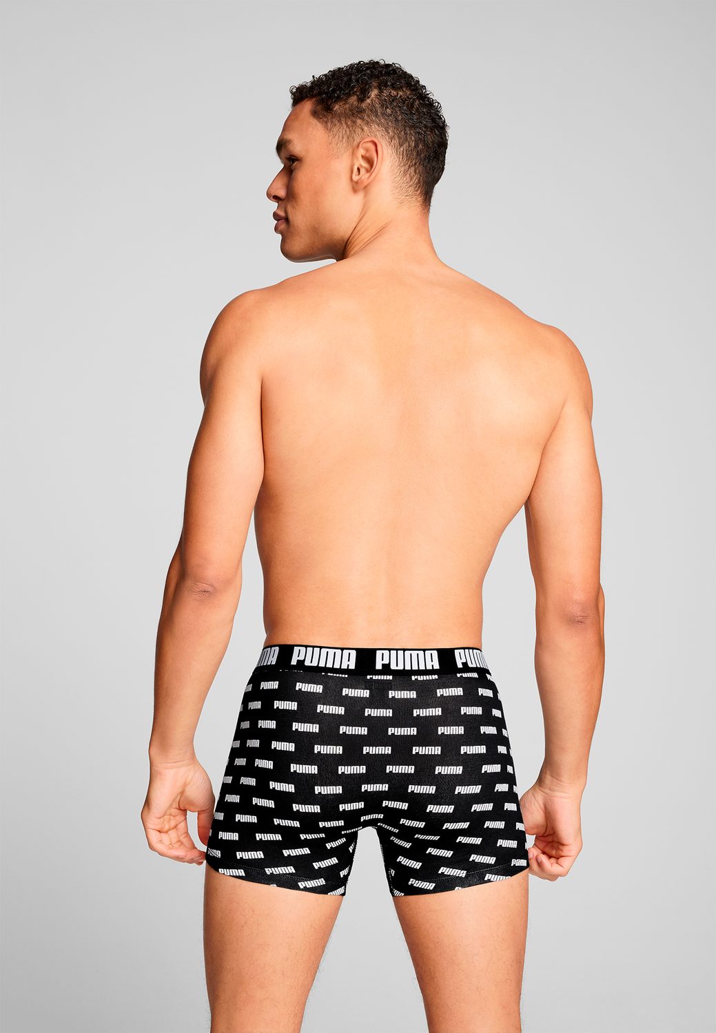 PUMA BODYWEAR Boxershorts Everyday (4-St., Set) Logo-Print, Webgummibund