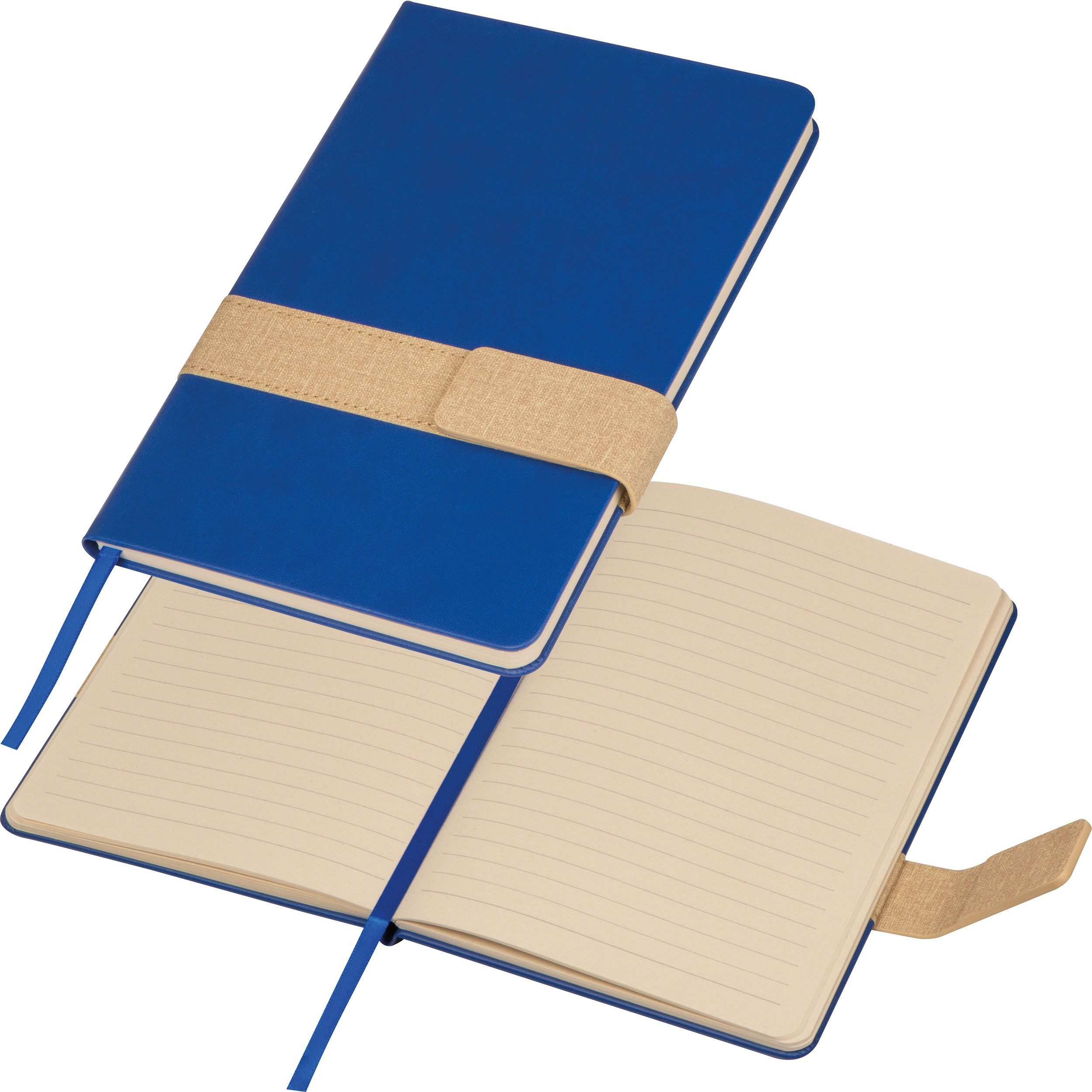 Notizbuch Notizbuch mit Magnetverschluss / DIN A5 / 160 linierten Seiten / Farbe