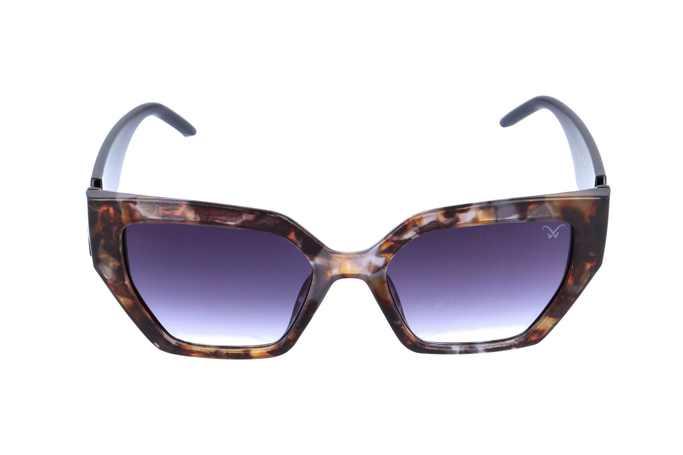 Gamswild Sonnenbrille UV400 GAMSSTYLE Modebrille Cateye getöntes Verlaufsglas Damen Modell WM6228 in braun, schwarz, blau, rot