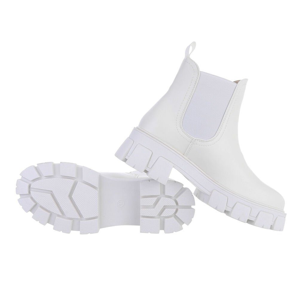 Ital-Design Damen Chelsea Freizeit Plateaustiefelette (80951272) günstig online kaufen