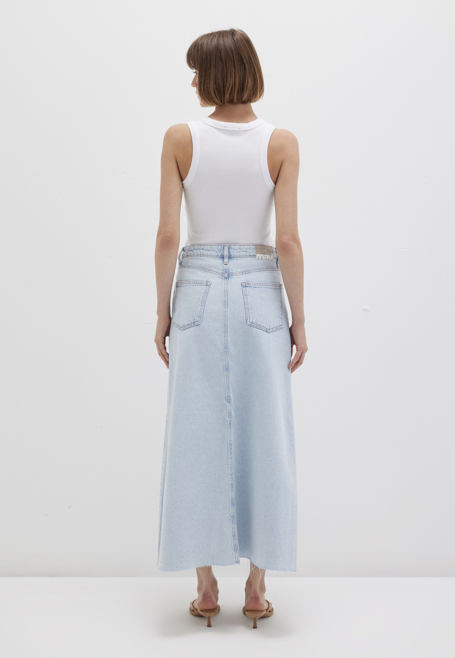 Mavi Cocktailkleid LOREN bleached denim
