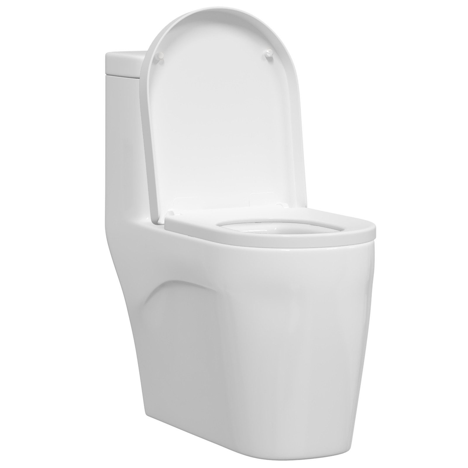 Thumbnail - vidaXL WC-Sitz Toilettensitz Weiß 48 x 36,5 x 4,5 cm Polypropylen (1-St)