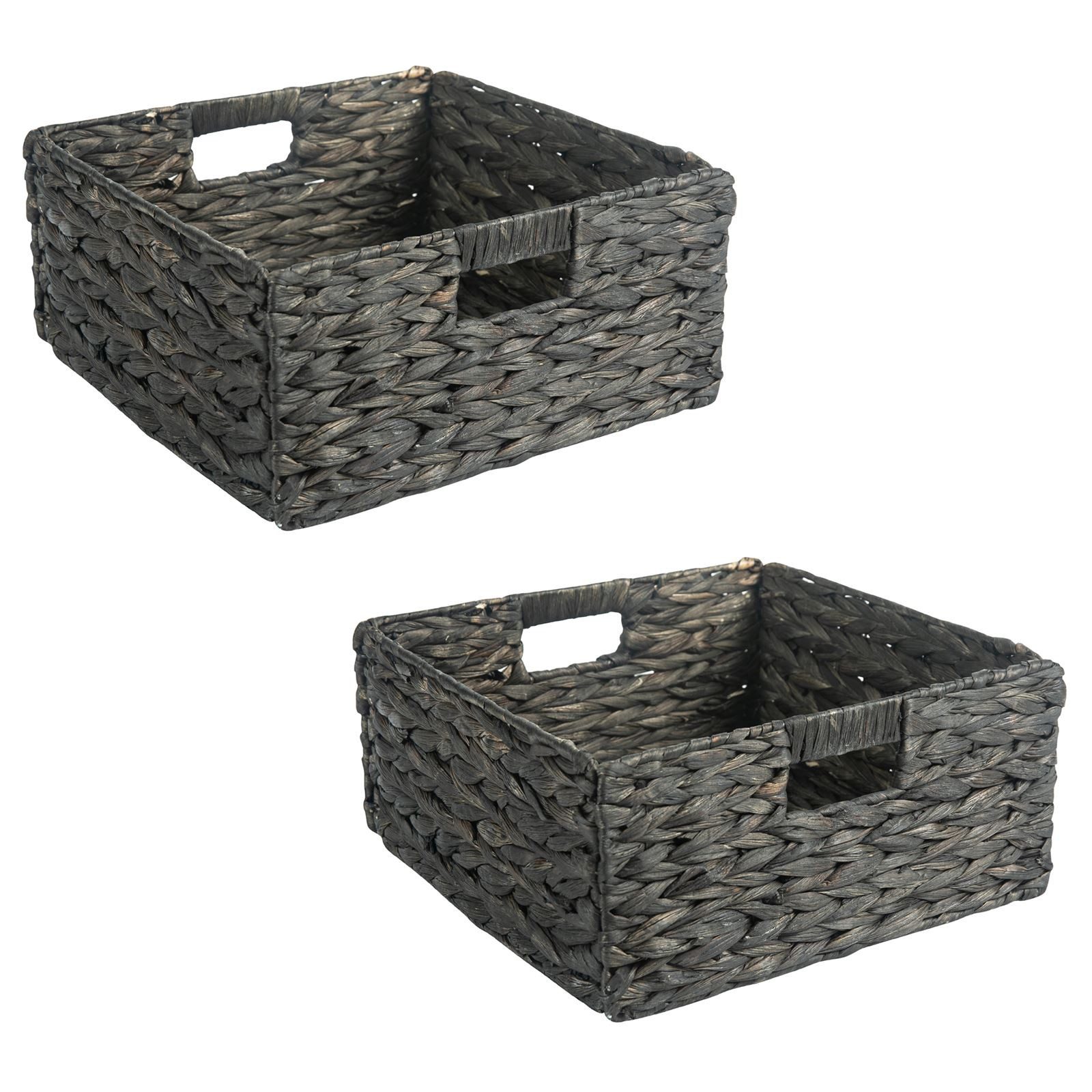 IDIMEX Dekokiste LANZI (Set), Aufbewahrungskorb Wasserhyazinthe, 2er Set Re günstig online kaufen