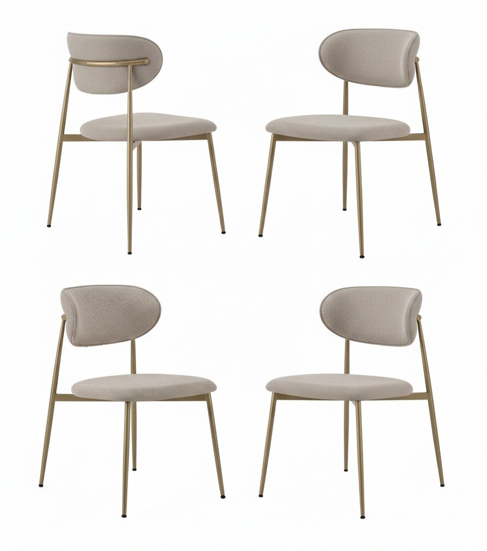 JVmoebel Esszimmerstuhl 4 stilvolle Stühle im modernen Design für Ihr Esszimmer (4 St), Made in Europa