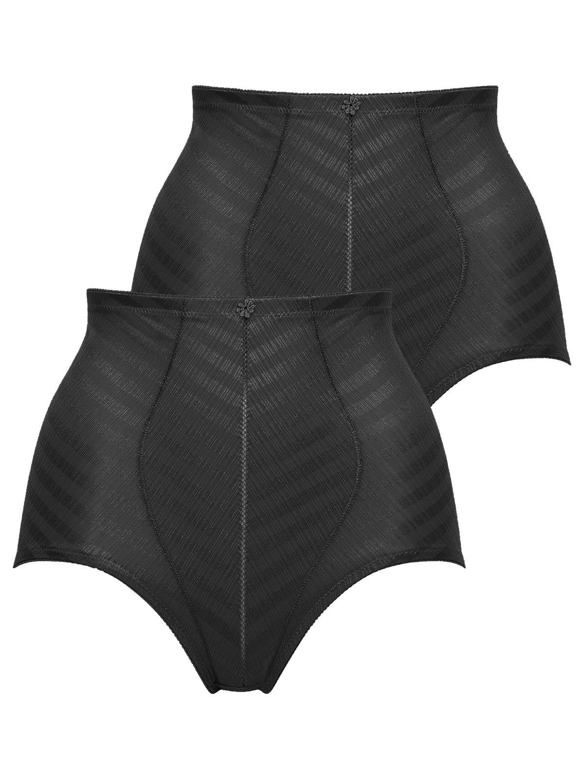 Felina Miederhose 2er Pack Damen Panty Weftloc (Spar-Set, 2-St) verstärkte Bauchpartie