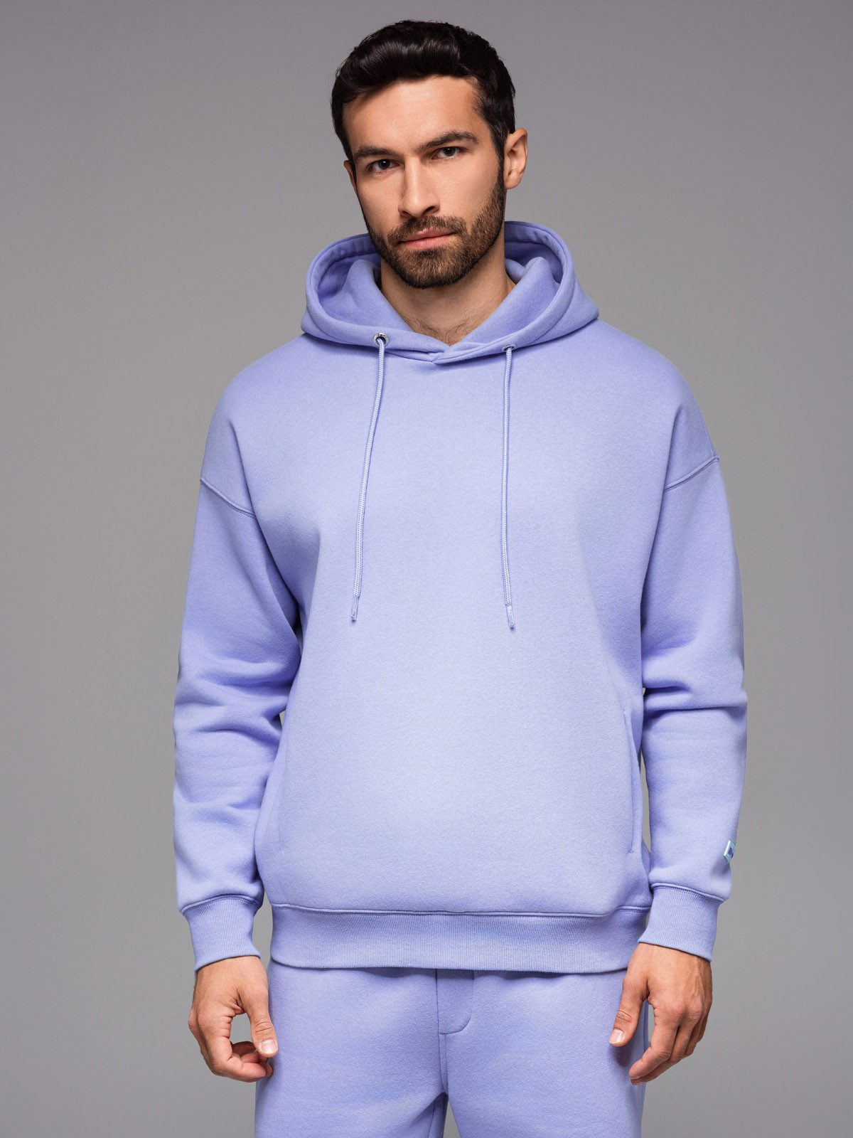 OMBRE Kapuzensweatjacke Unisex-Sweatshirt mit Kapuze und Taschen