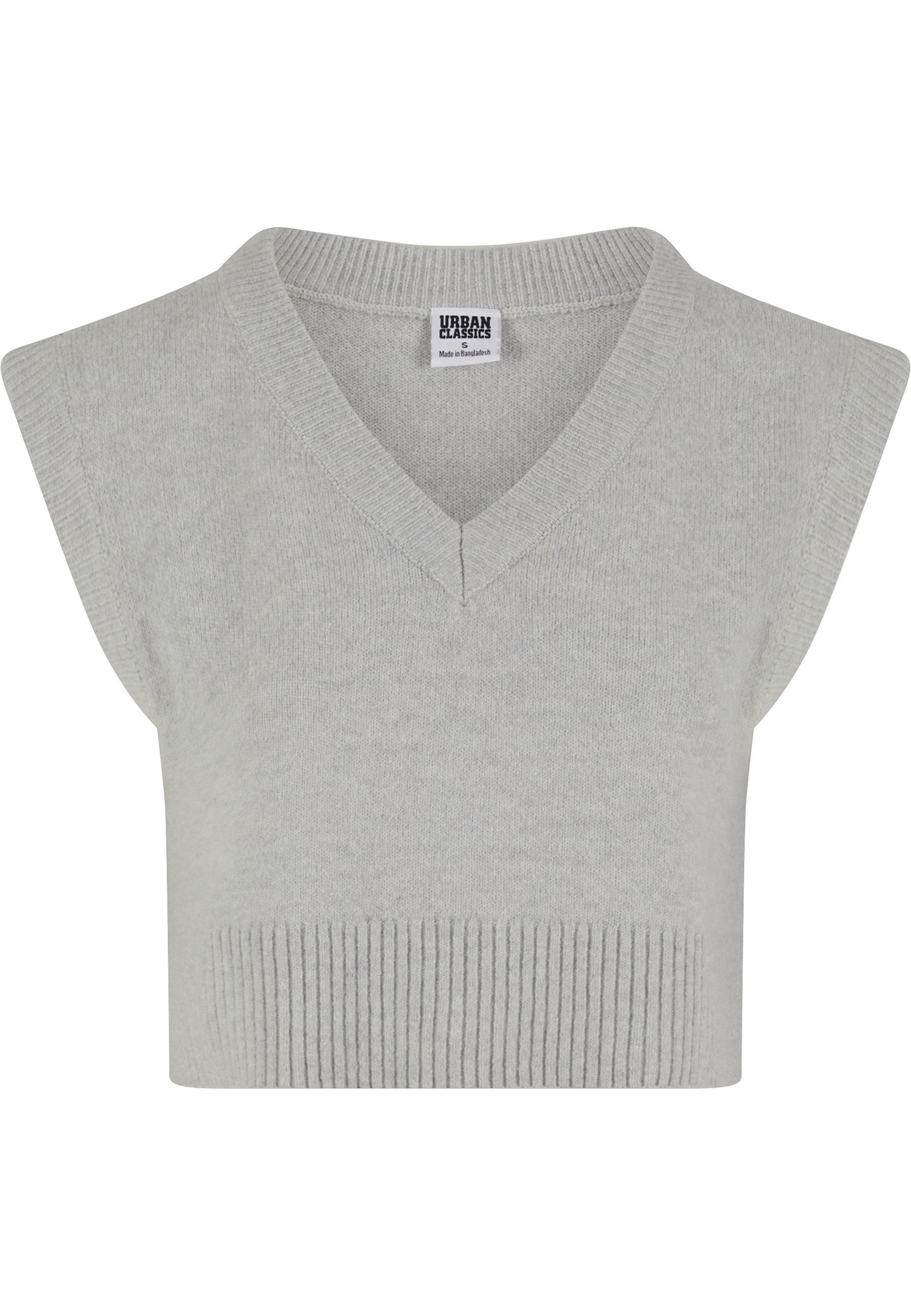 URBAN CLASSICS Steppweste Urban Classics Ladies Soft Knit Pullunder