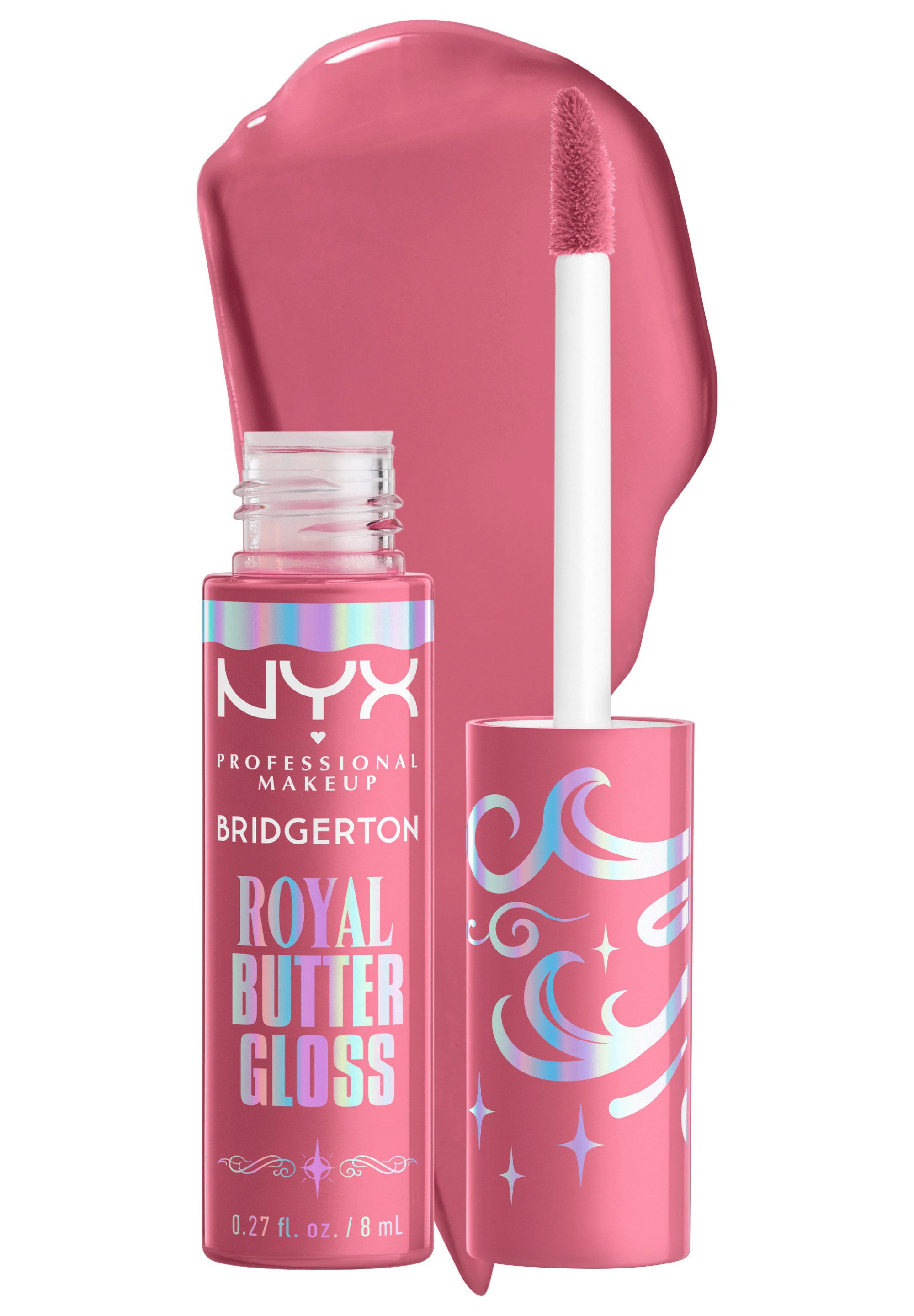 NYX PROFESSIONAL MAKEUP Lipgloss BRIDGERTON ROYAL BUTTER GLOSS, seidig glatt und butterweich