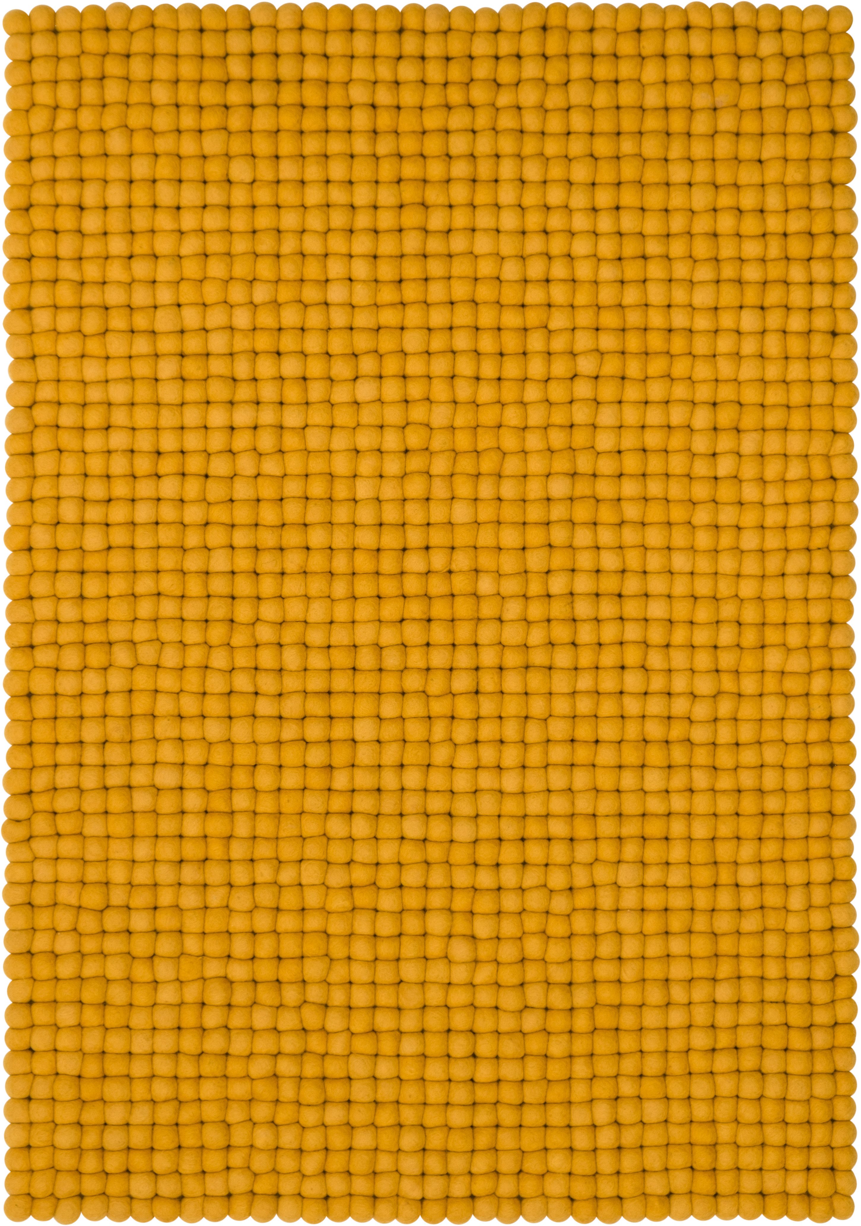 myfelt Wollteppich Klara Filzkugelteppich rund, 100% reine Schurwolle, in verschiedenen Größen erhältlich