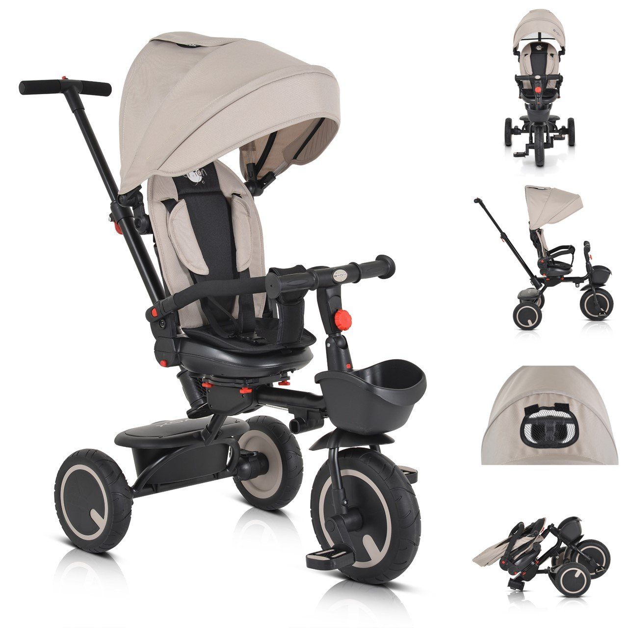 Byox Dreirad Dreirad Tricycle Orion faltbar, günstig online kaufen