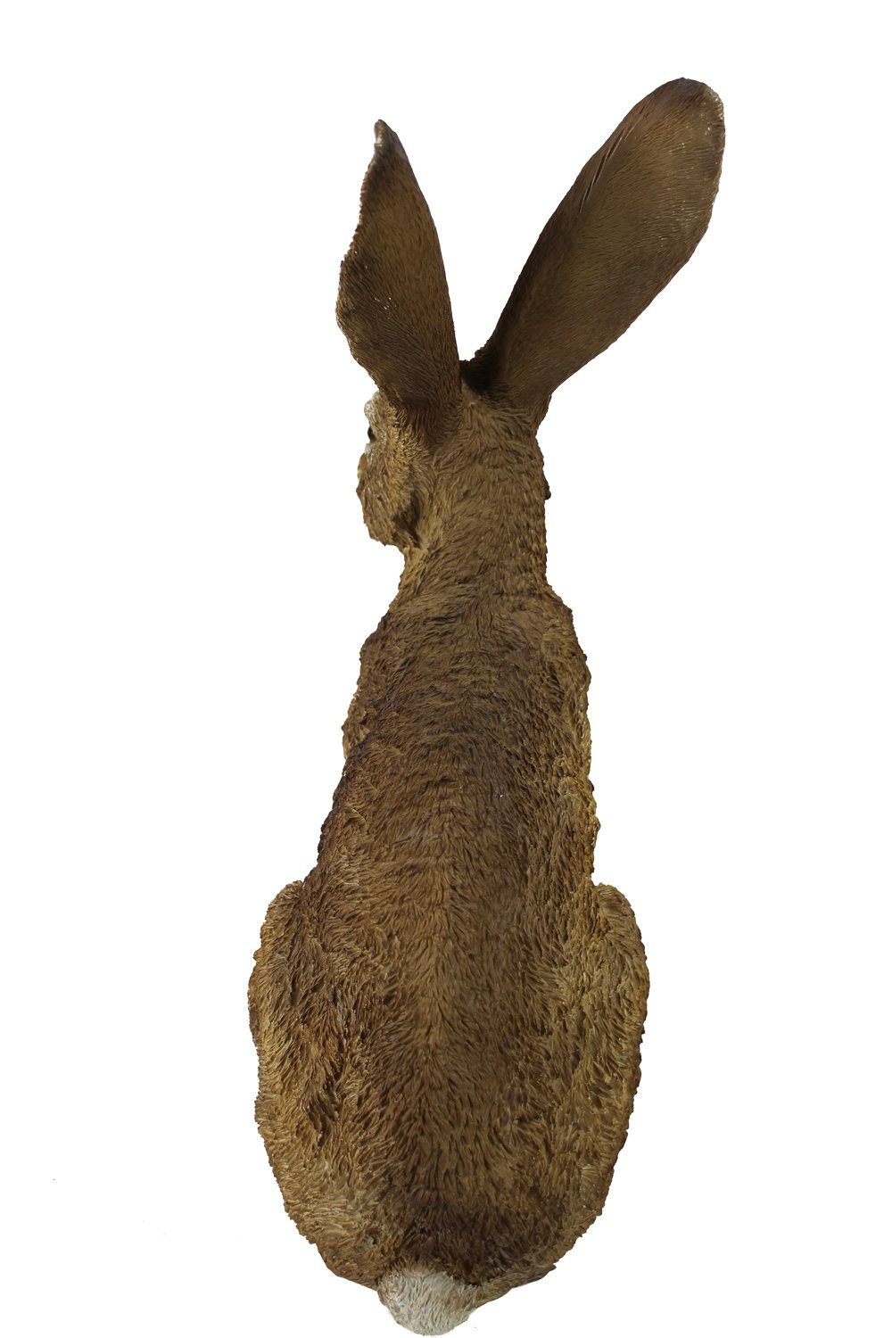 Arnusa Gartenfigur Feldhase lebensecht Hase 51cm, Tierfigur