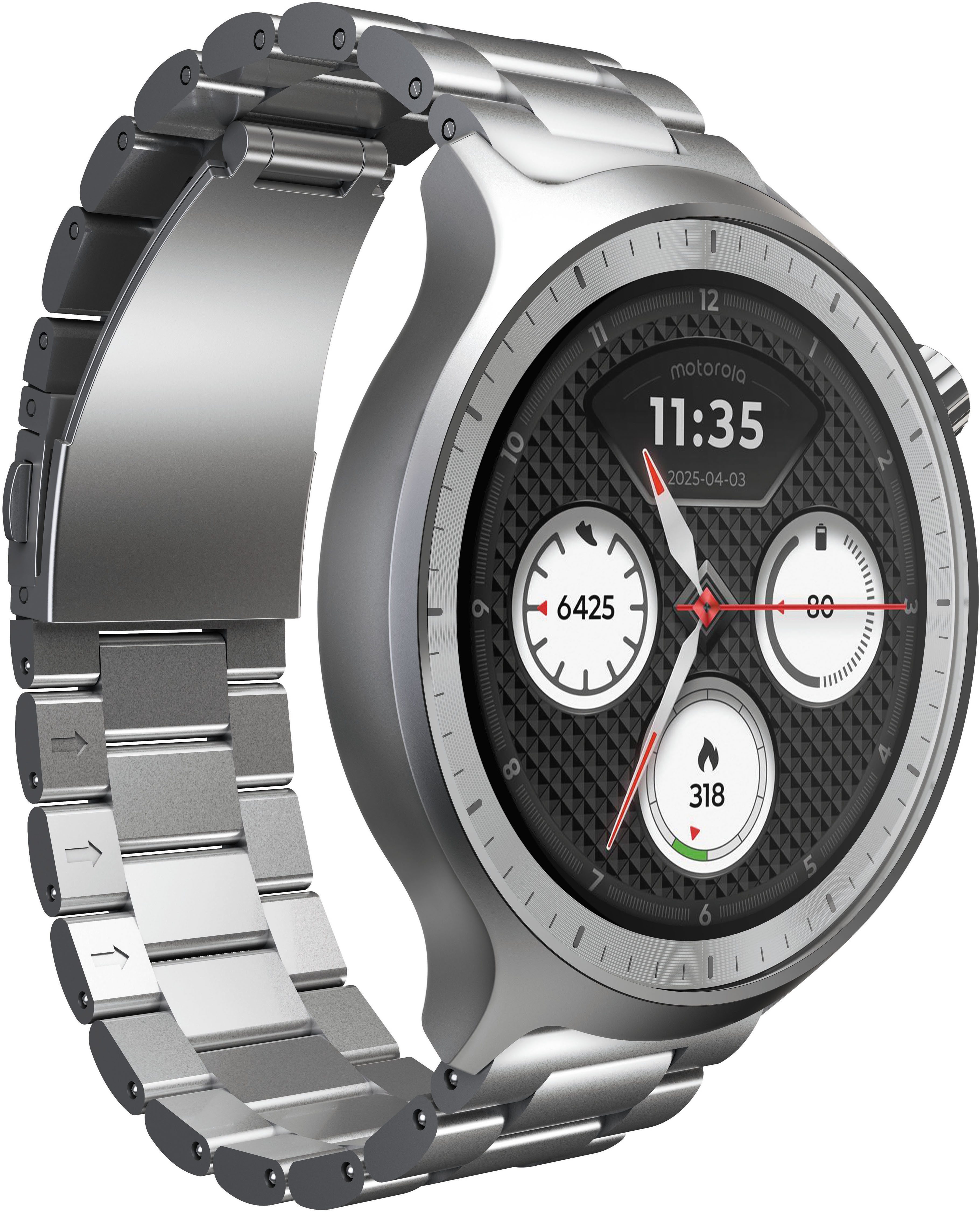 Motorola moto watch Smartwatch (3,6 Zoll, RTOS)