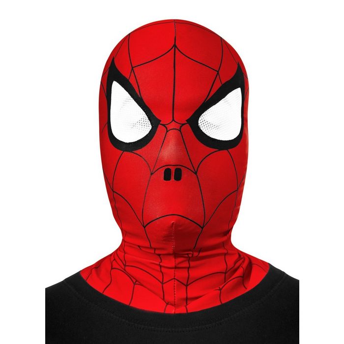 Rubie´s Verkleidungsmaske Spider-Man Stoffmaske Elastische Vollmaske mit Augennetz