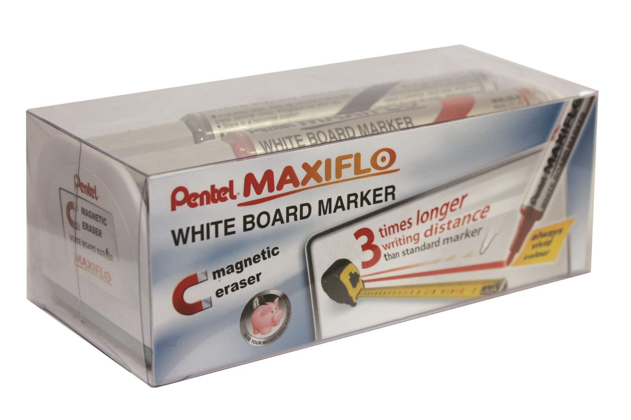 PENTEL Whiteboard Marker Pentel Whiteboardm. 4er Set sw, rt, bl, gn