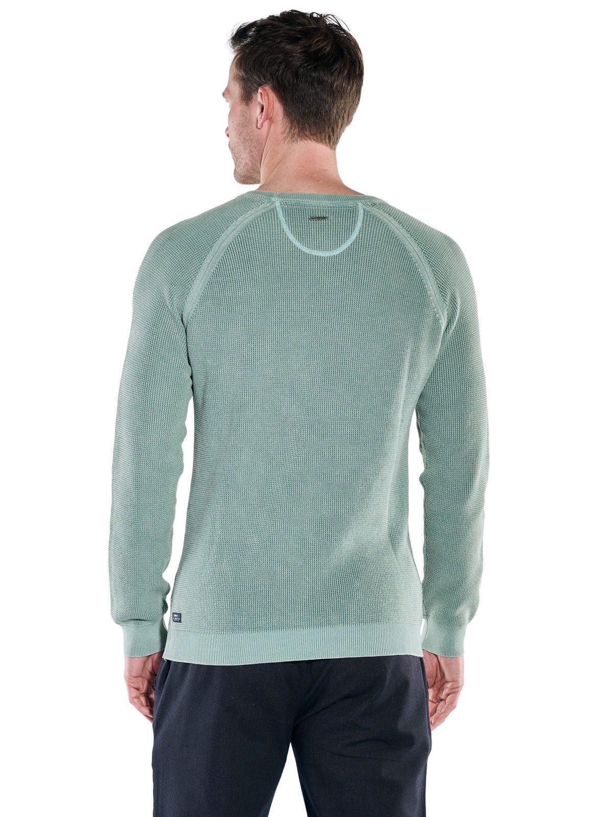 Engbers Rundhalspullover Herren Pullover Rundhals, Tuerkis
