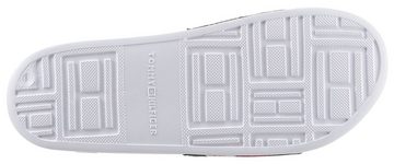 Tommy Hilfiger ESSENTIAL CORP SLIDE Pantolette mit gestreifter Bandage