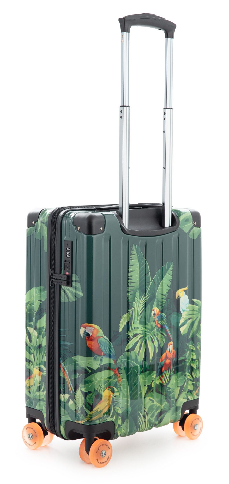 Hauptstadtkoffer Handgepäckkoffer Q-Damm, 4 Rollen, Handgepäcks Koffer 54 cm, TSA, 38 L