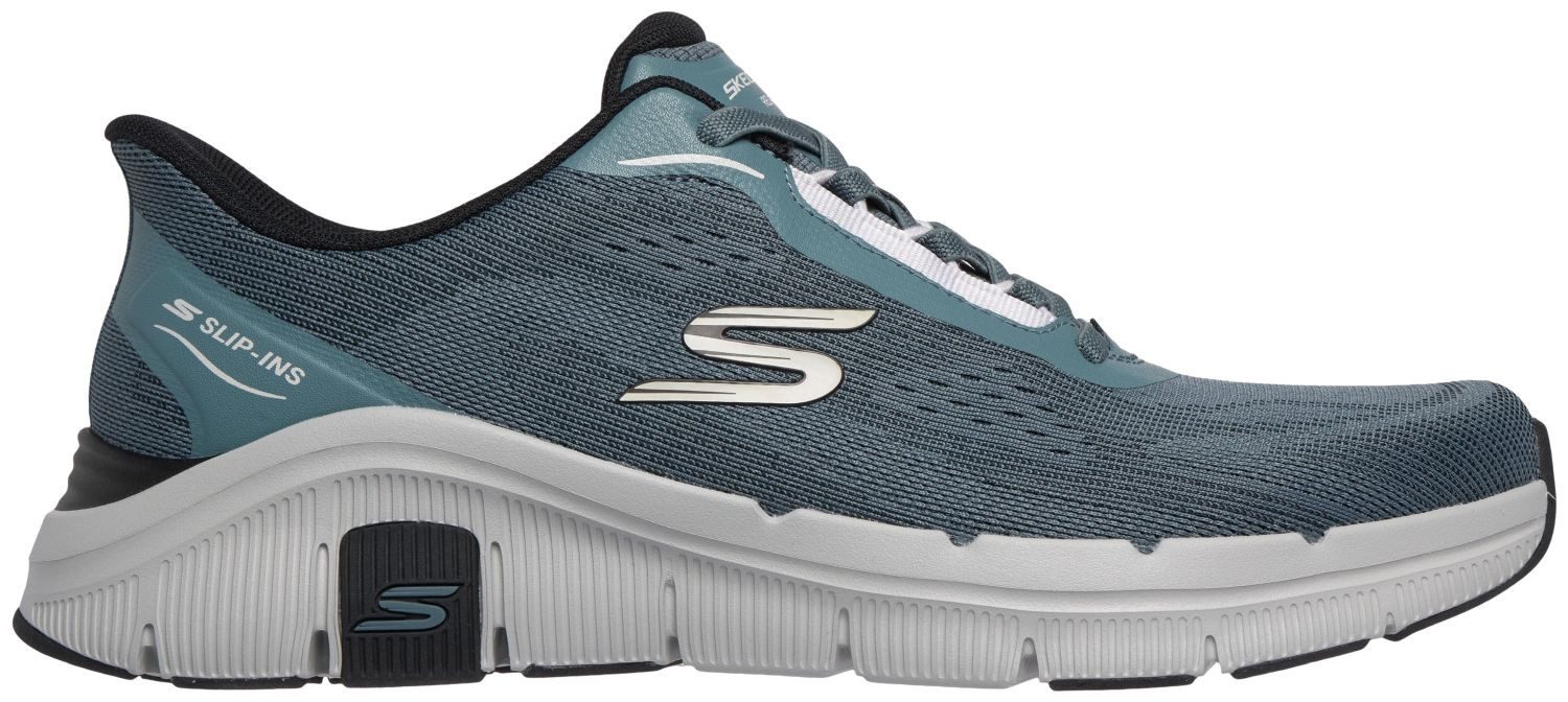 Skechers Skechers Relaxed Fit™ Flex Zayder Slip-On Blau SLT Slipper