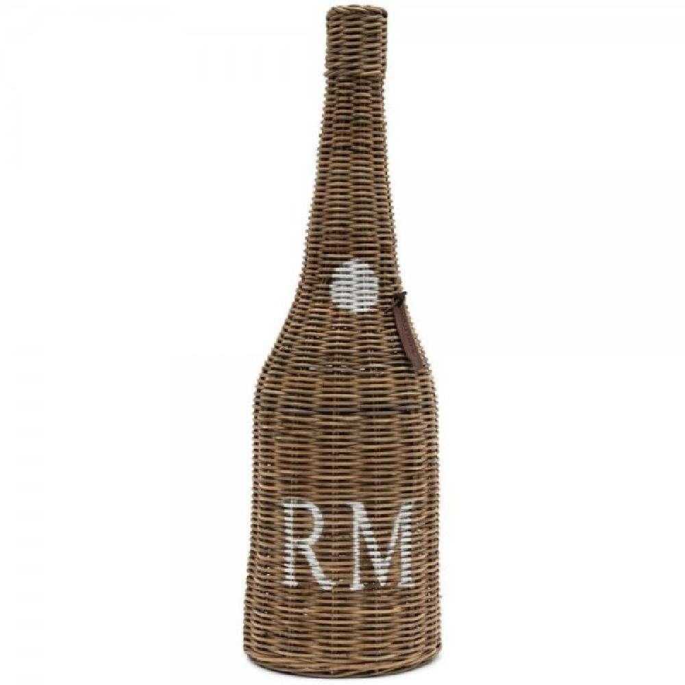 Rivièra Maison Dekofigur Dekoflasche Bubbles Rustic Rattan (50cm)