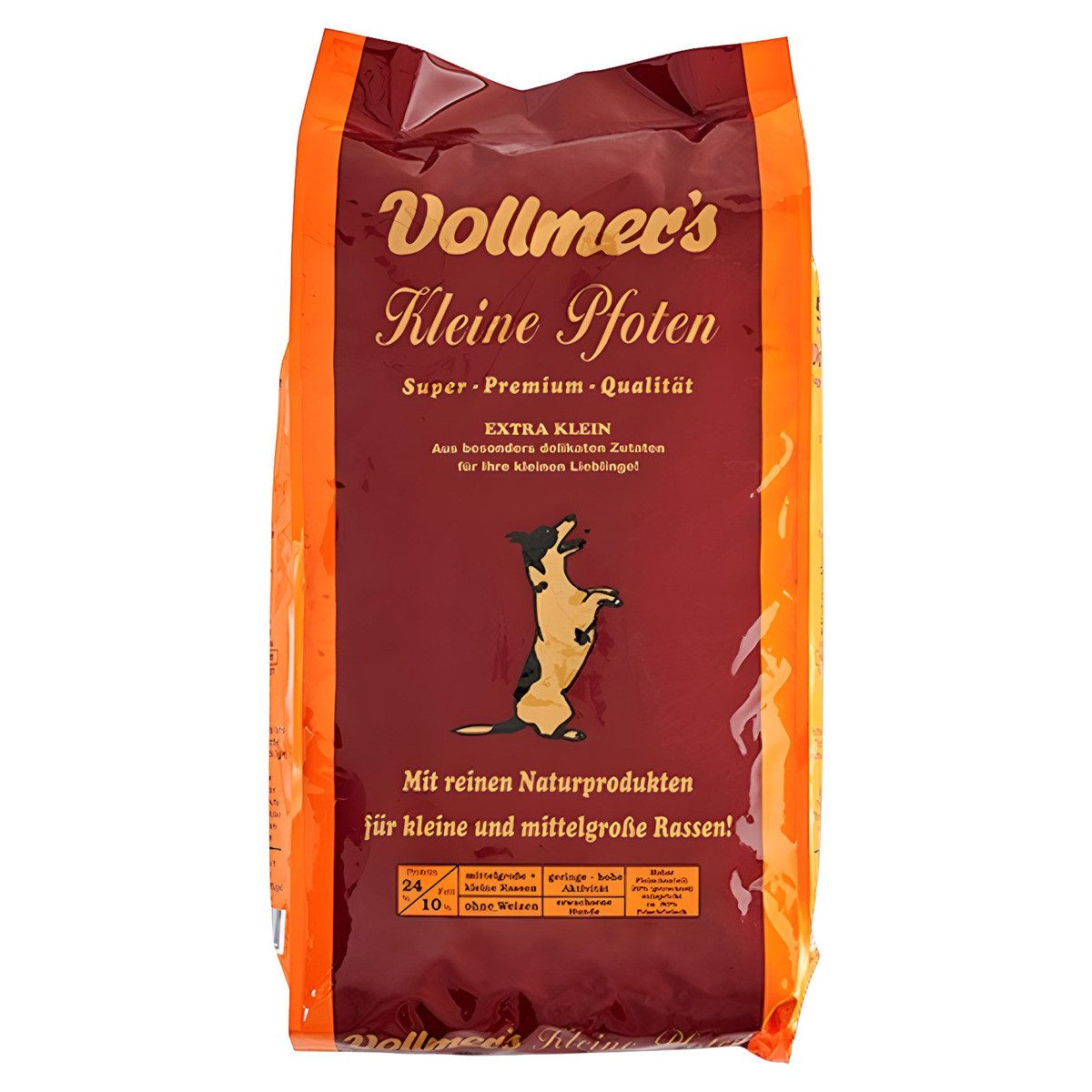Vollmer's Kleine Pfoten 5 kg, Trockenfutter für: Hund