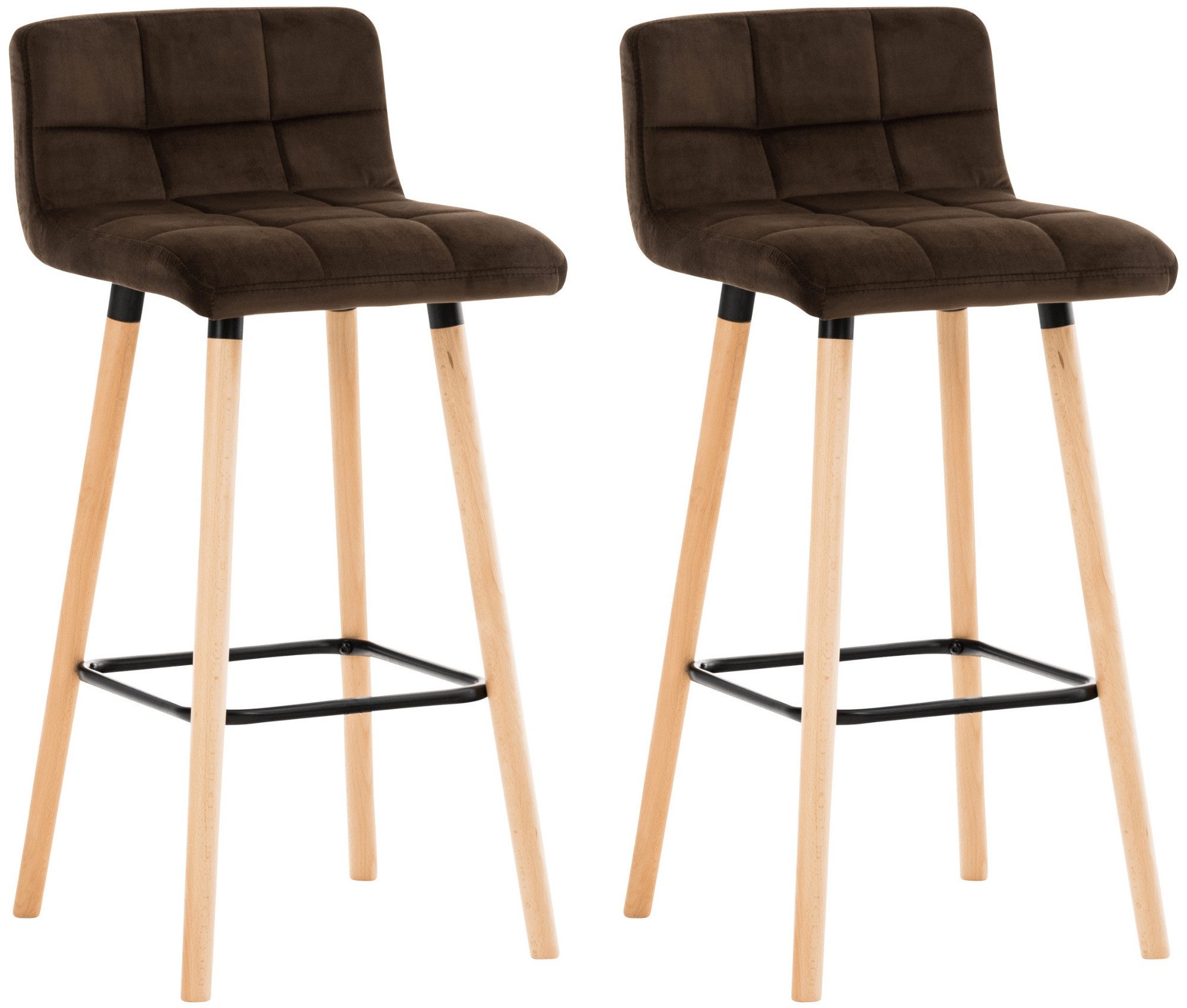 Barhocker Lincoln Samt