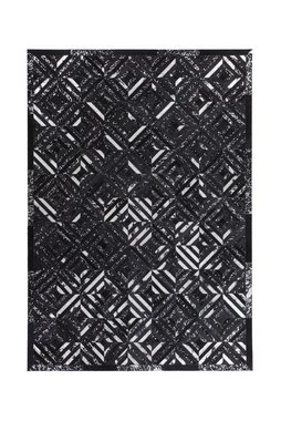 Teppich Spark 410, Kayoom, rechteckig, Höhe: 8 mm, 100% Leder, Unikat, fusselarm, Allergiker & Fußbodenheizung geeignet