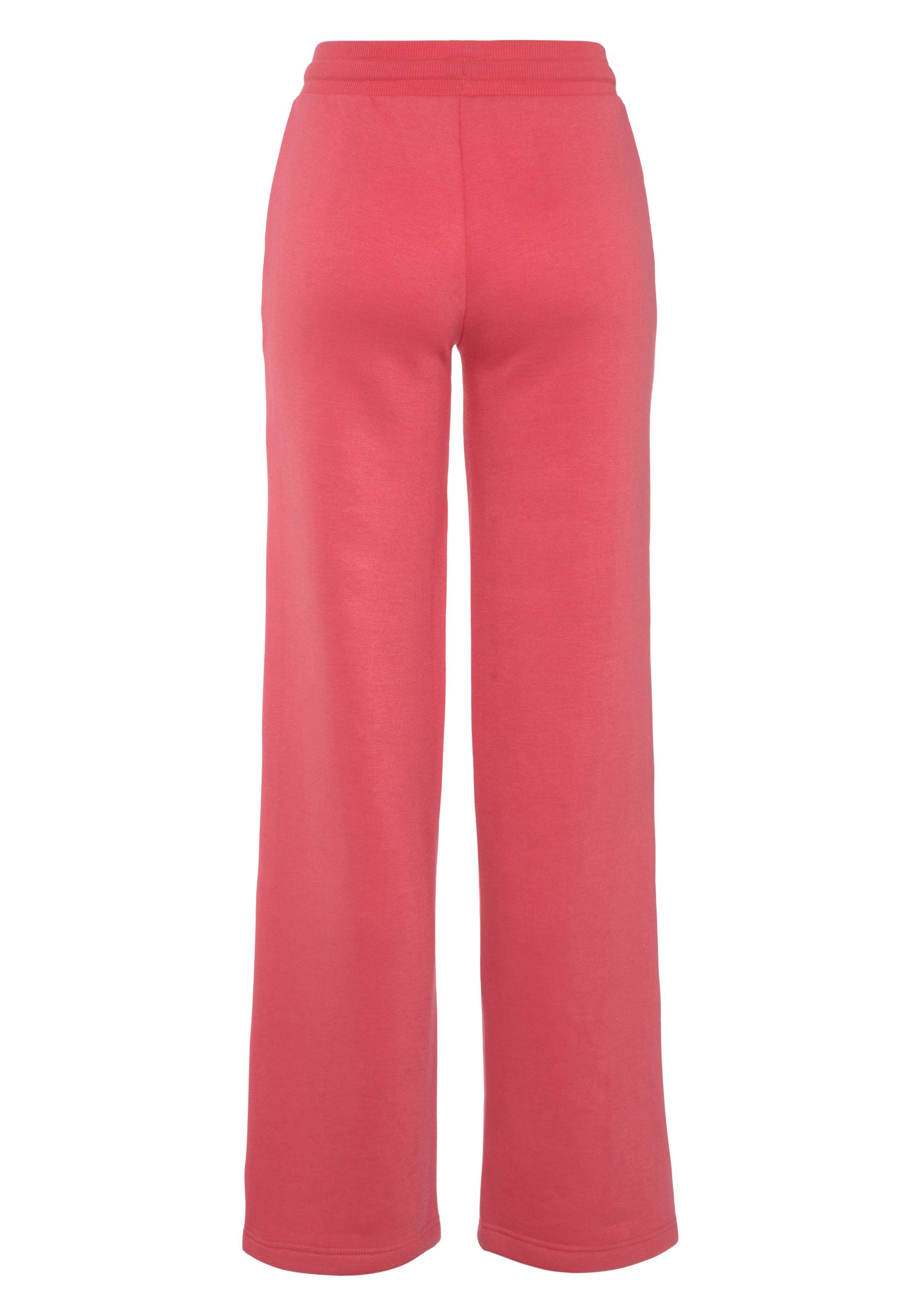 Vivance Relaxhose mit weitem Bein und aus ultraweicher Sweatqualität, Loungewear