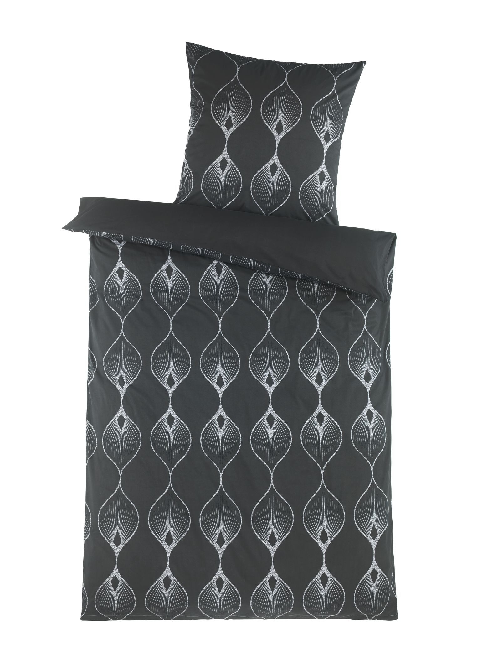 Optidream Bettwäsche Set Renforcé 135x200 Design Blake Wende, Renforcé, 2 teilig, Sommer Geschenke Idee Frauen Männer weich sale Reißverschluss Partner