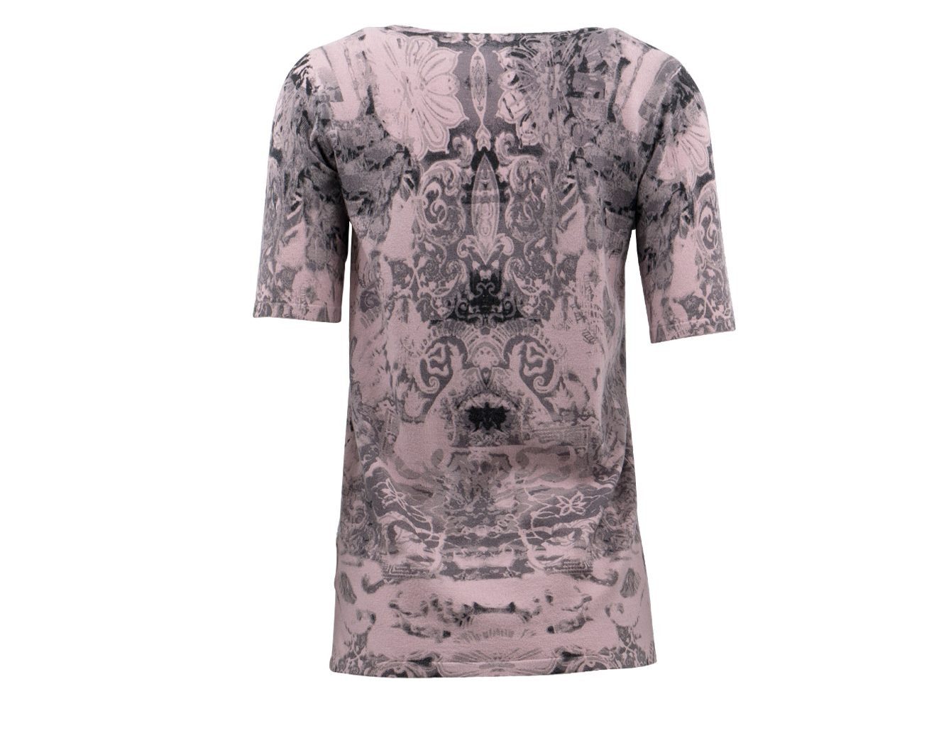 Passioni 2-in-1-Pullover Twinset mit verspieltem Allover-Print