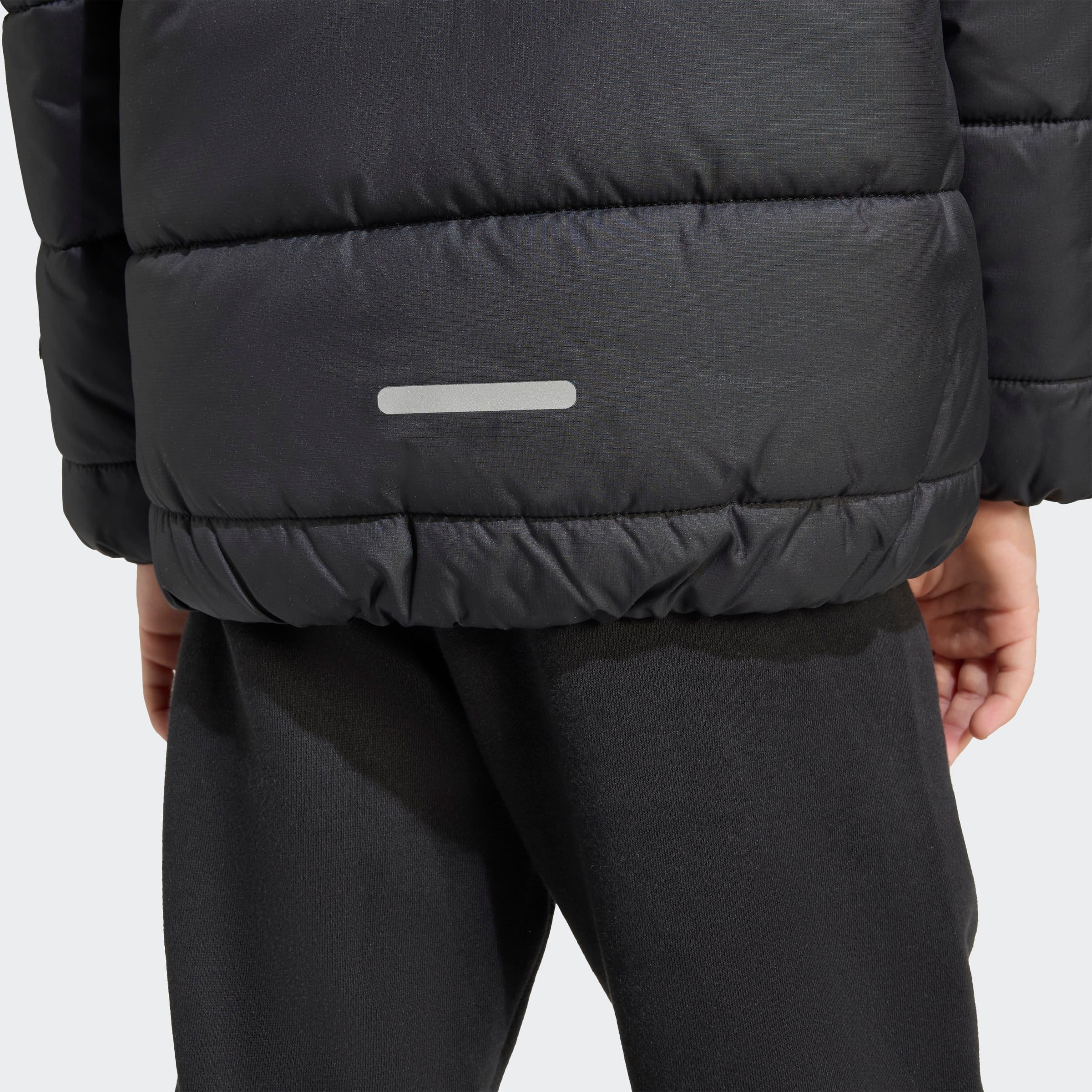 adidas Sportswear Winterjacke ESSENTIALS 3-STREIFEN GEFÜTTERTE für Kinder, mit Reißverschluss, leichtes Material