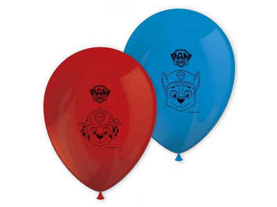 Festivalartikel Luftballon PAW PATROL LUFTBALLONS GEBURTSTAG LUFTBALLON SET 8 Stk