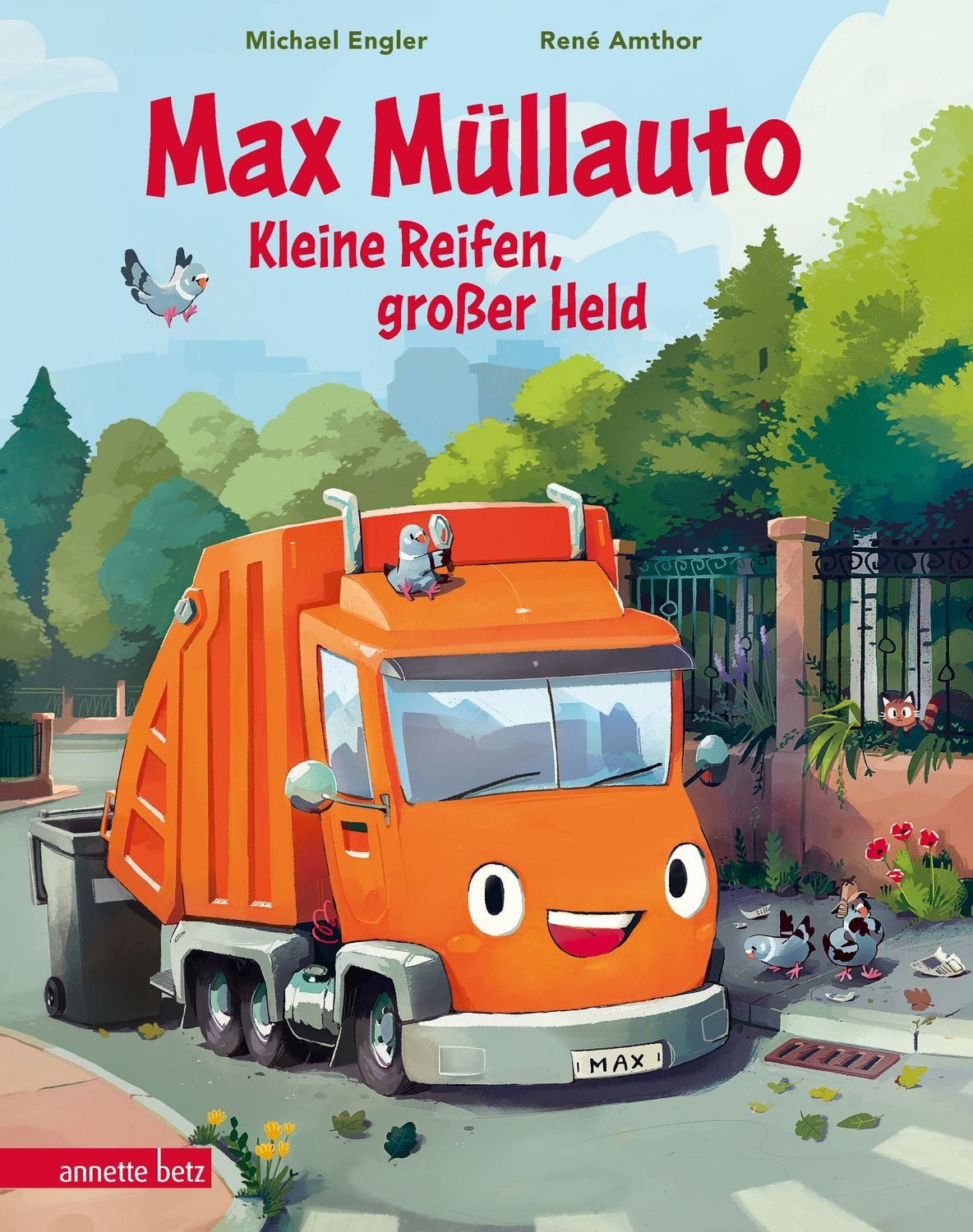 Kinderbuch Max Müllauto – Kleine Reifen, großer Held Michael Engler