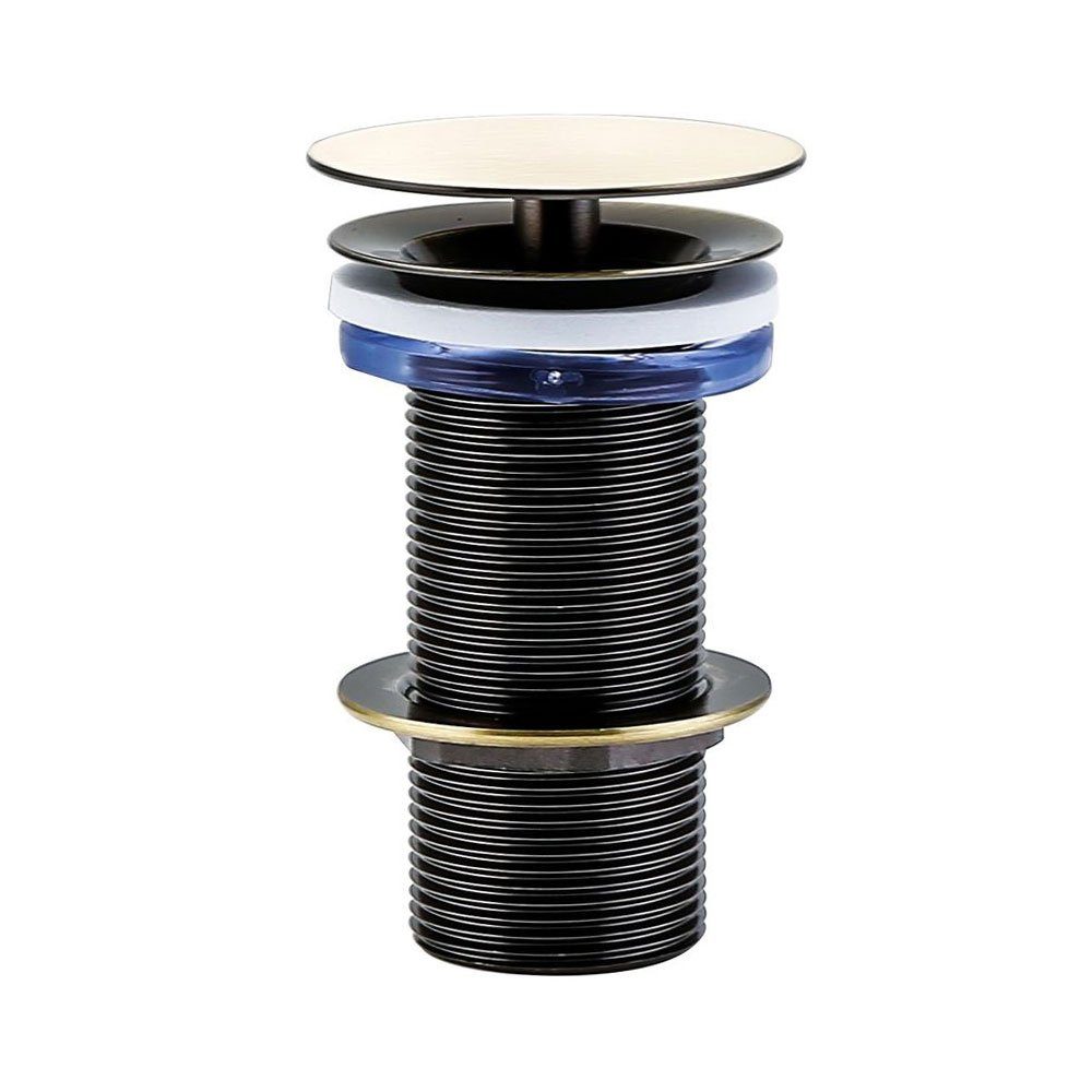 wohnfreuden Ablaufventil 90 mm Permanentablauf Ventil Messing, 30371
