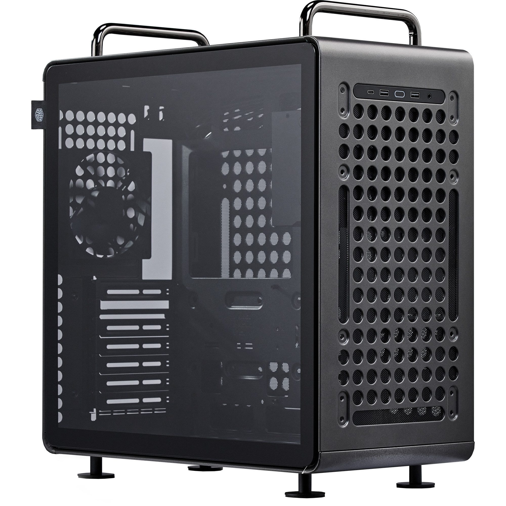 COOLER MASTER PC-Gehäuse Cooler Master QUBE 540 Stardust Iron