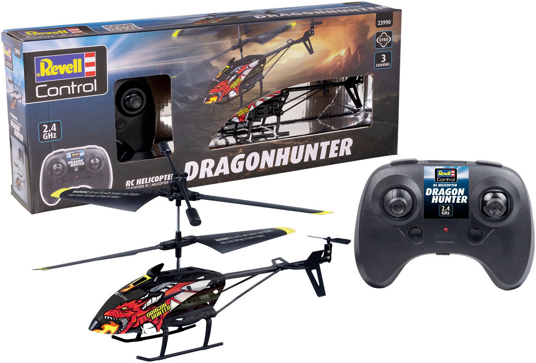 RC-Helikopter Revell® control, Dragon Hunter, 2,4 GHz
