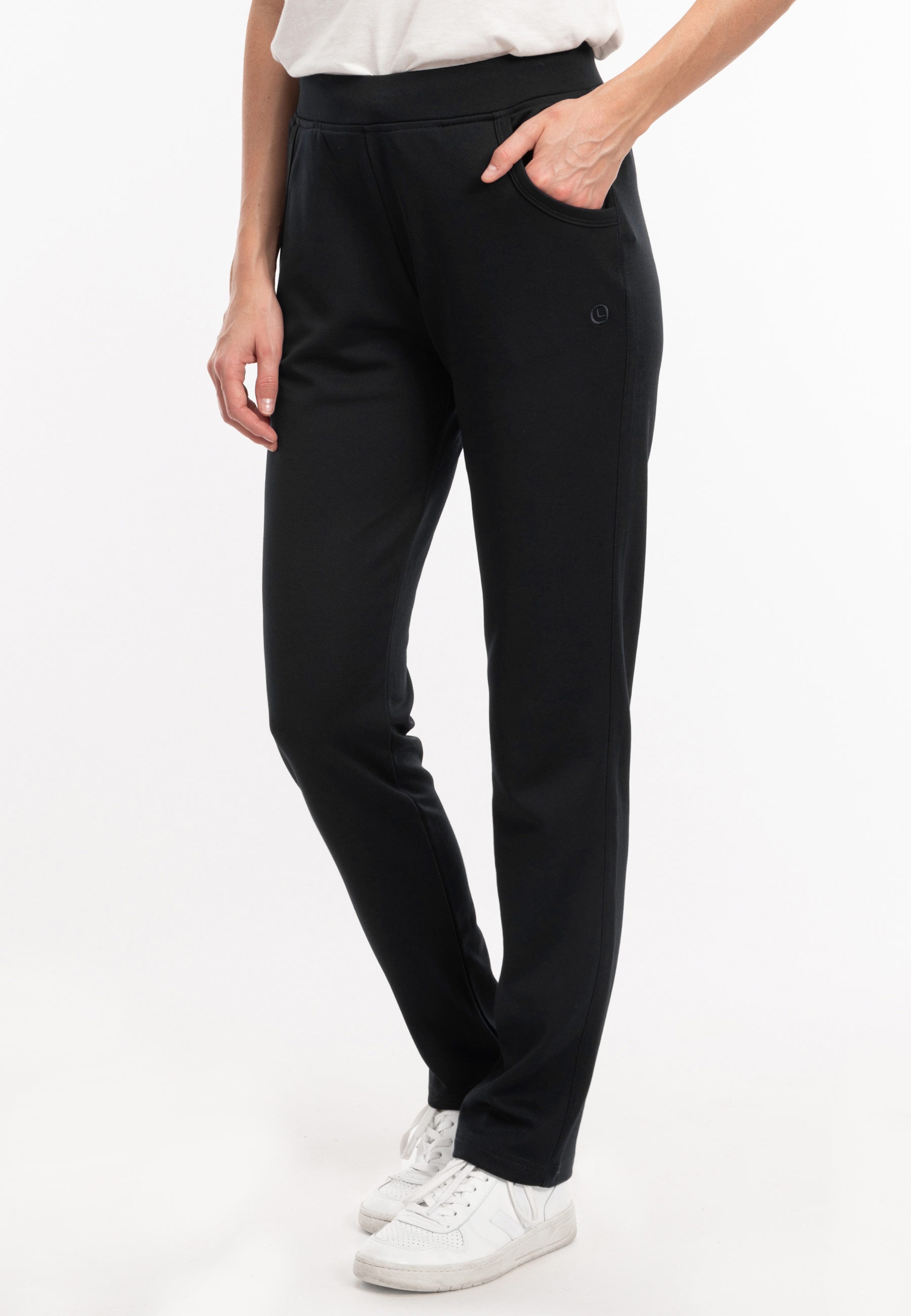 LPO Sweatpants EDINE Lounge elastischer Bund mit Kordeln innen liegend