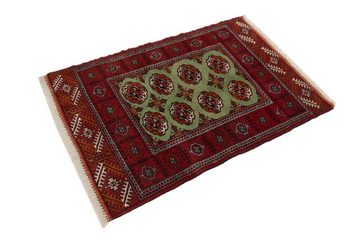 Orientteppich Turkaman 85x125 Handgeknüpfter Orientteppich / Perserteppich, Nain Trading, rechteckig, Höhe: 6 mm