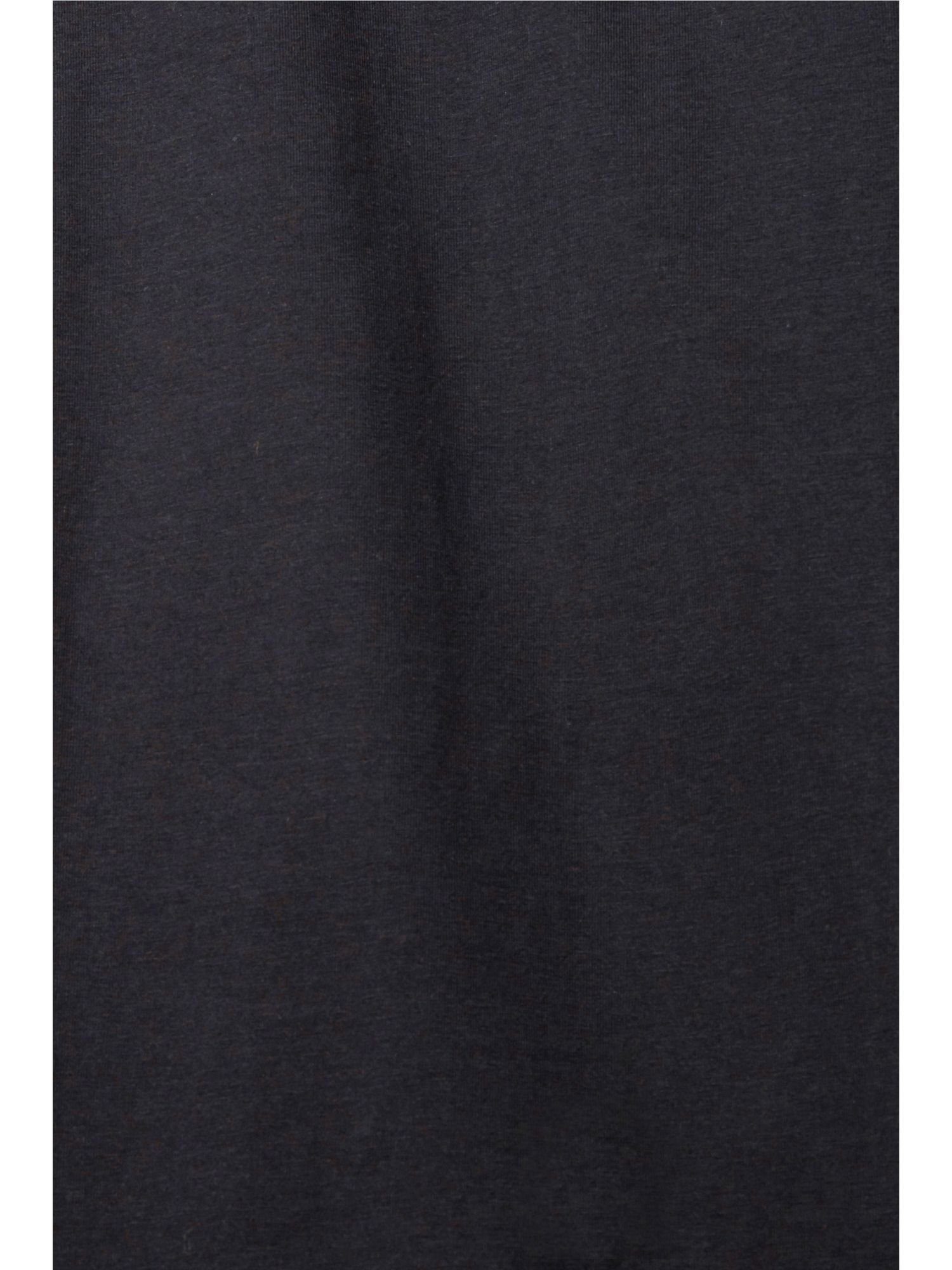 Esprit Pyjama Langer Jersey-Pyjama BLACK