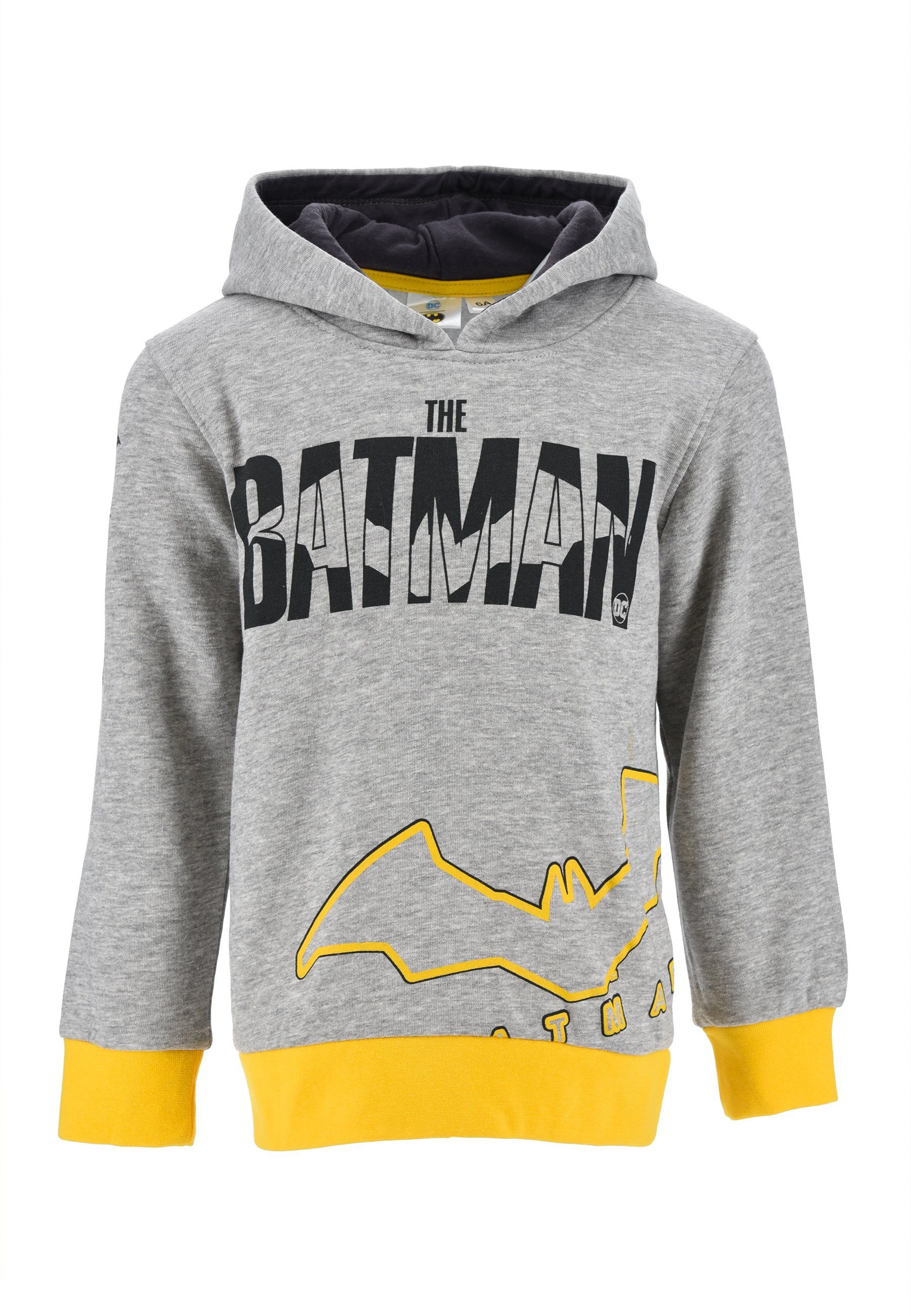 Batman Kapuzensweatshirt Dark Knight Sweat-Shirt Pullover Sweater Grau | Sweatshirts